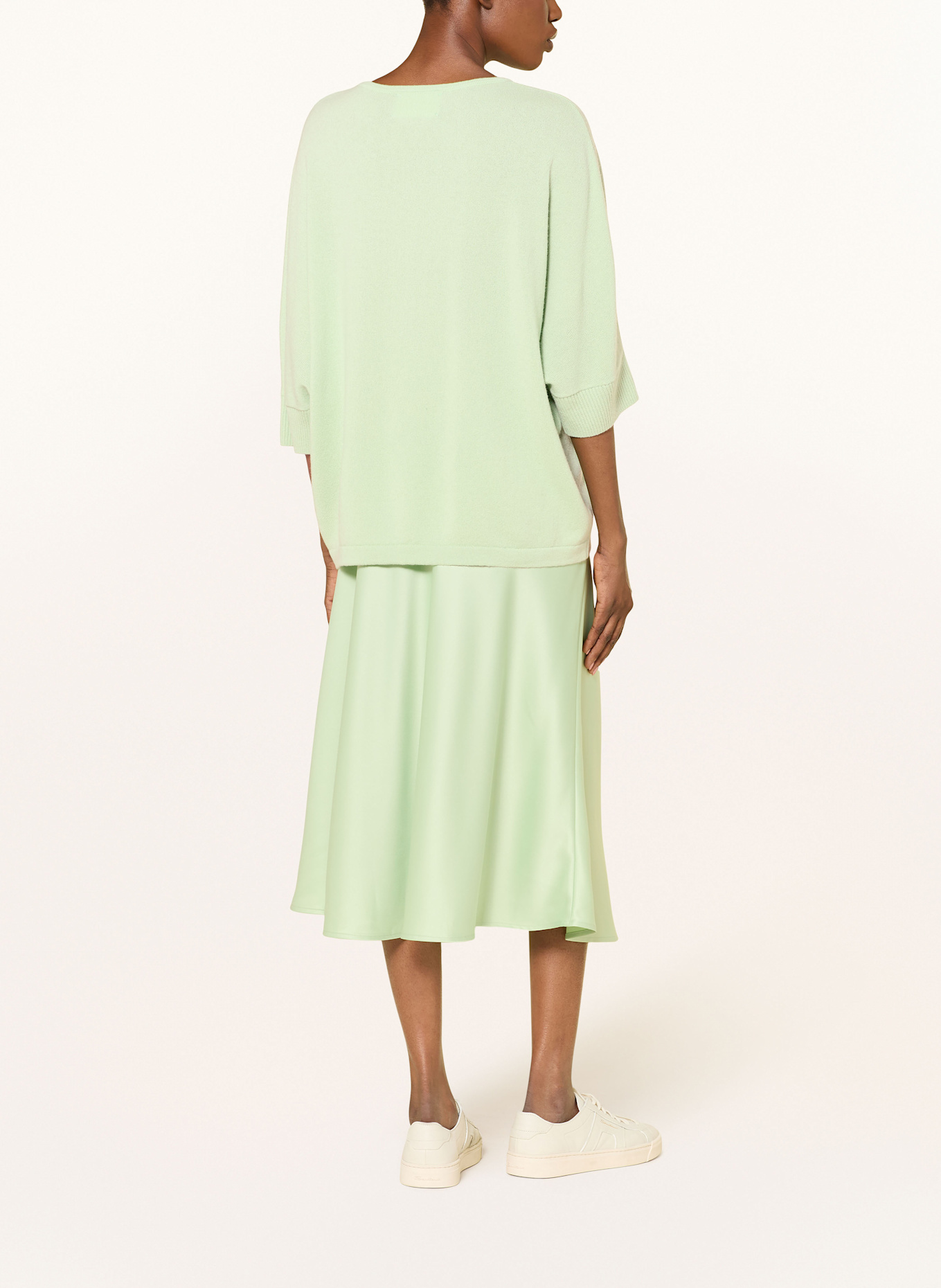 Juvia Pullover BLANCA mit 3/4-Arm: HELLGRÜN