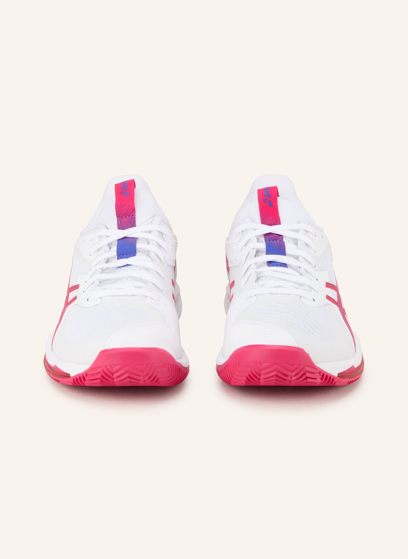 ASICS Tennisschuhe SOLUTION SPEED FF 3 CLAY: WEISS / FUCHSIA