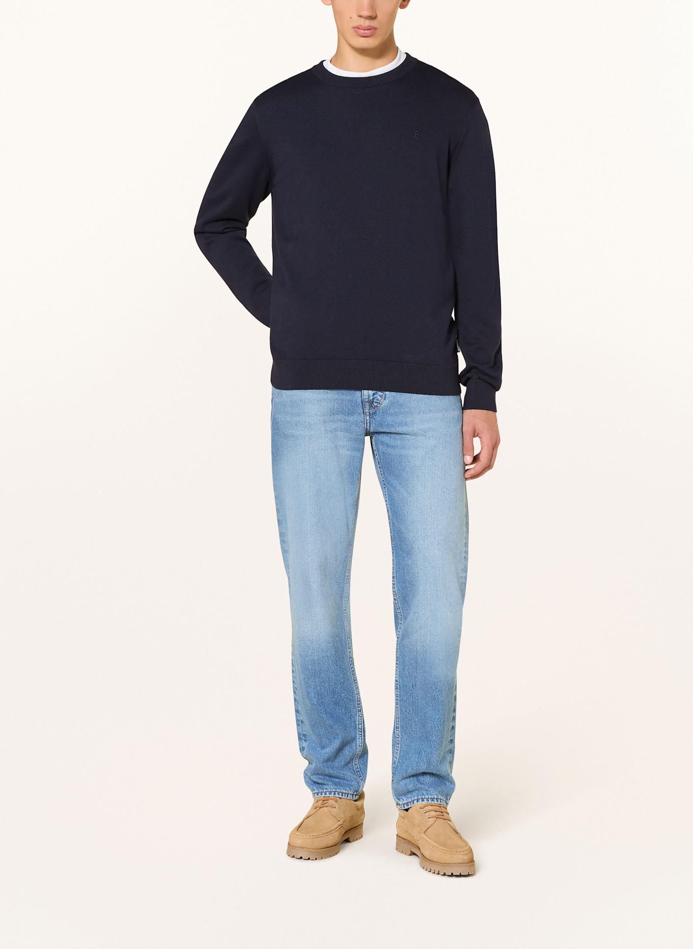 ARMEDANGELS Rollkragenpullover GAARDO: DUNKELBLAU