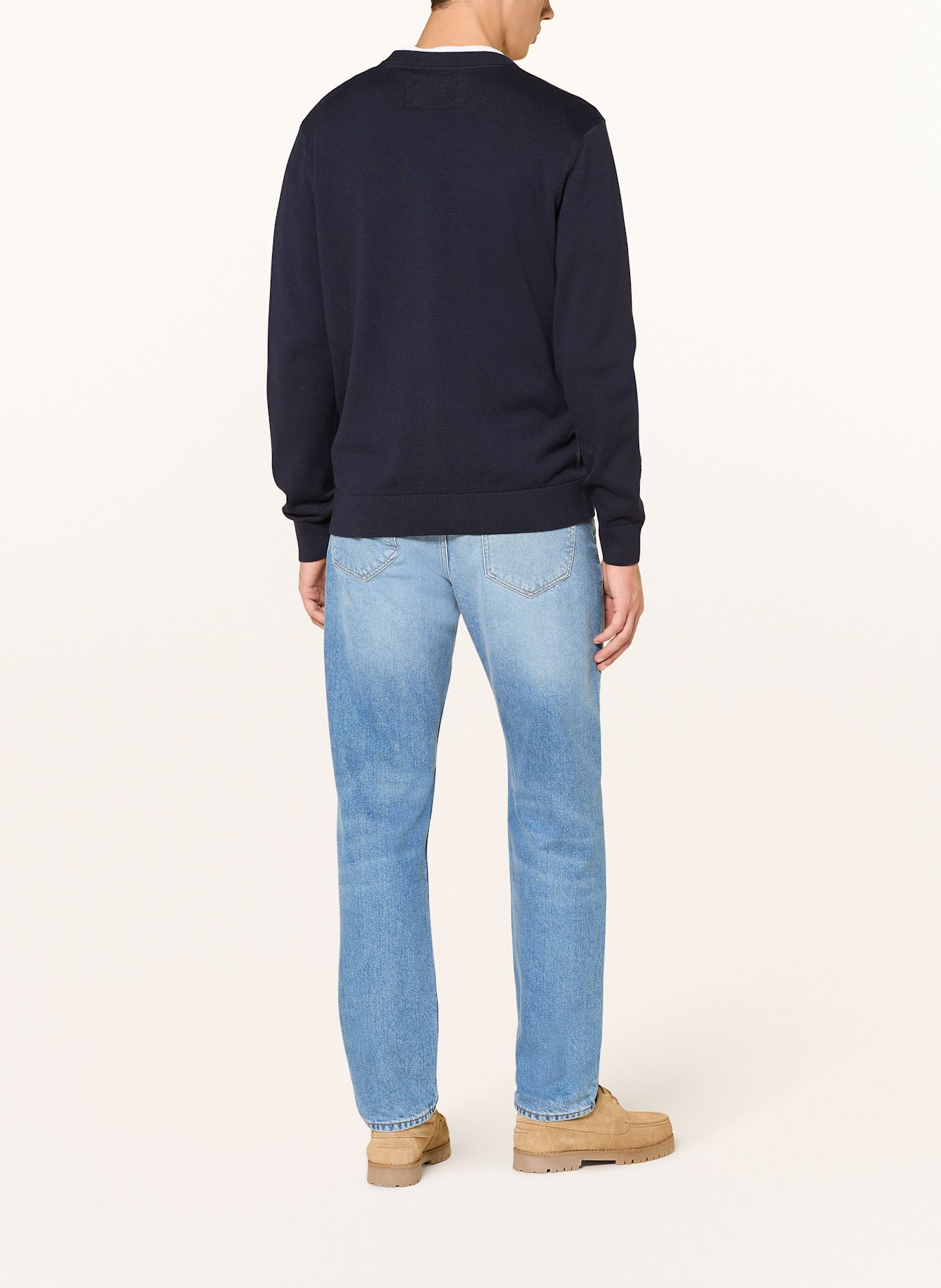 ARMEDANGELS Rollkragenpullover GAARDO: DUNKELBLAU