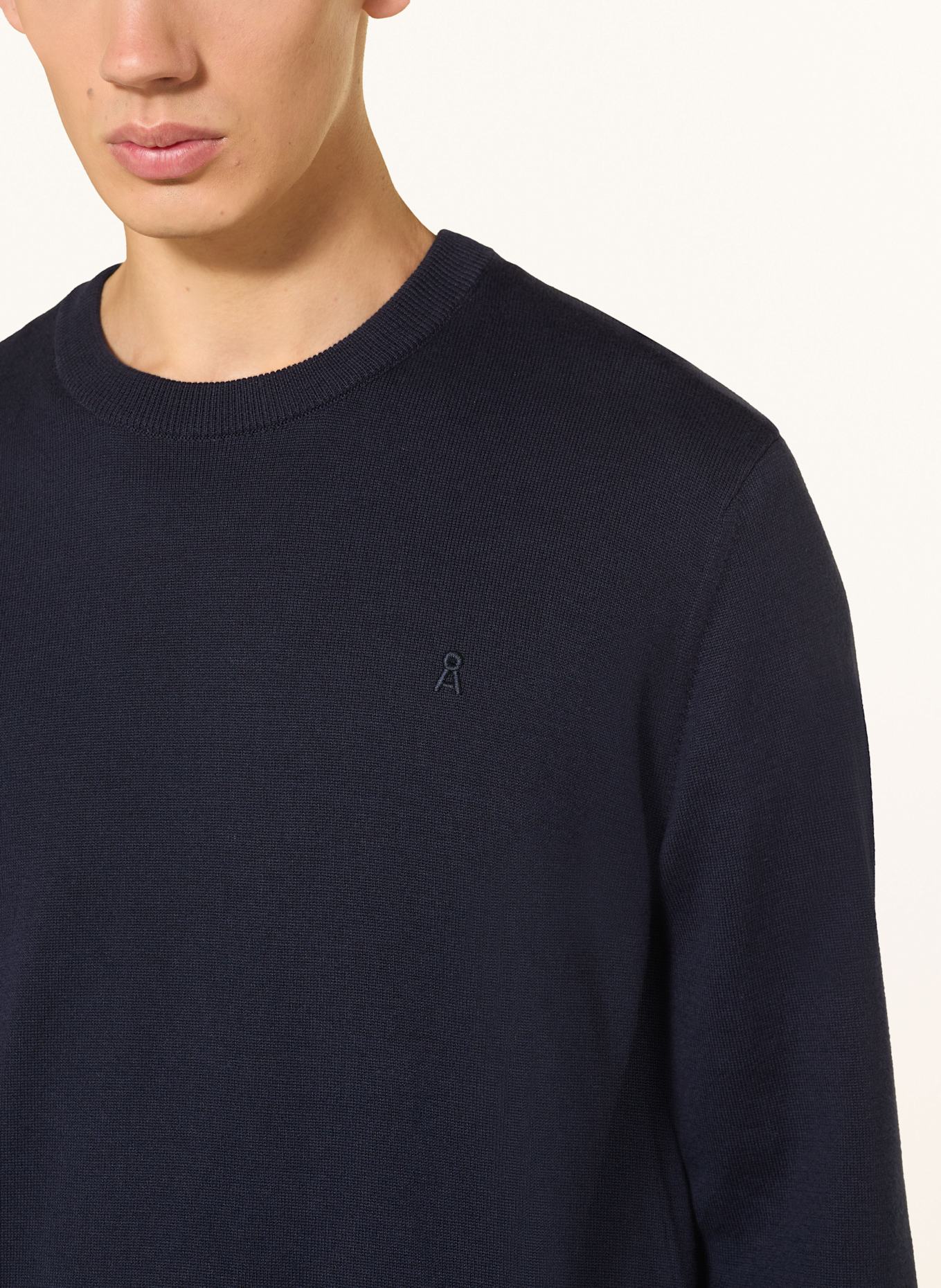 ARMEDANGELS Rollkragenpullover GAARDO: DUNKELBLAU