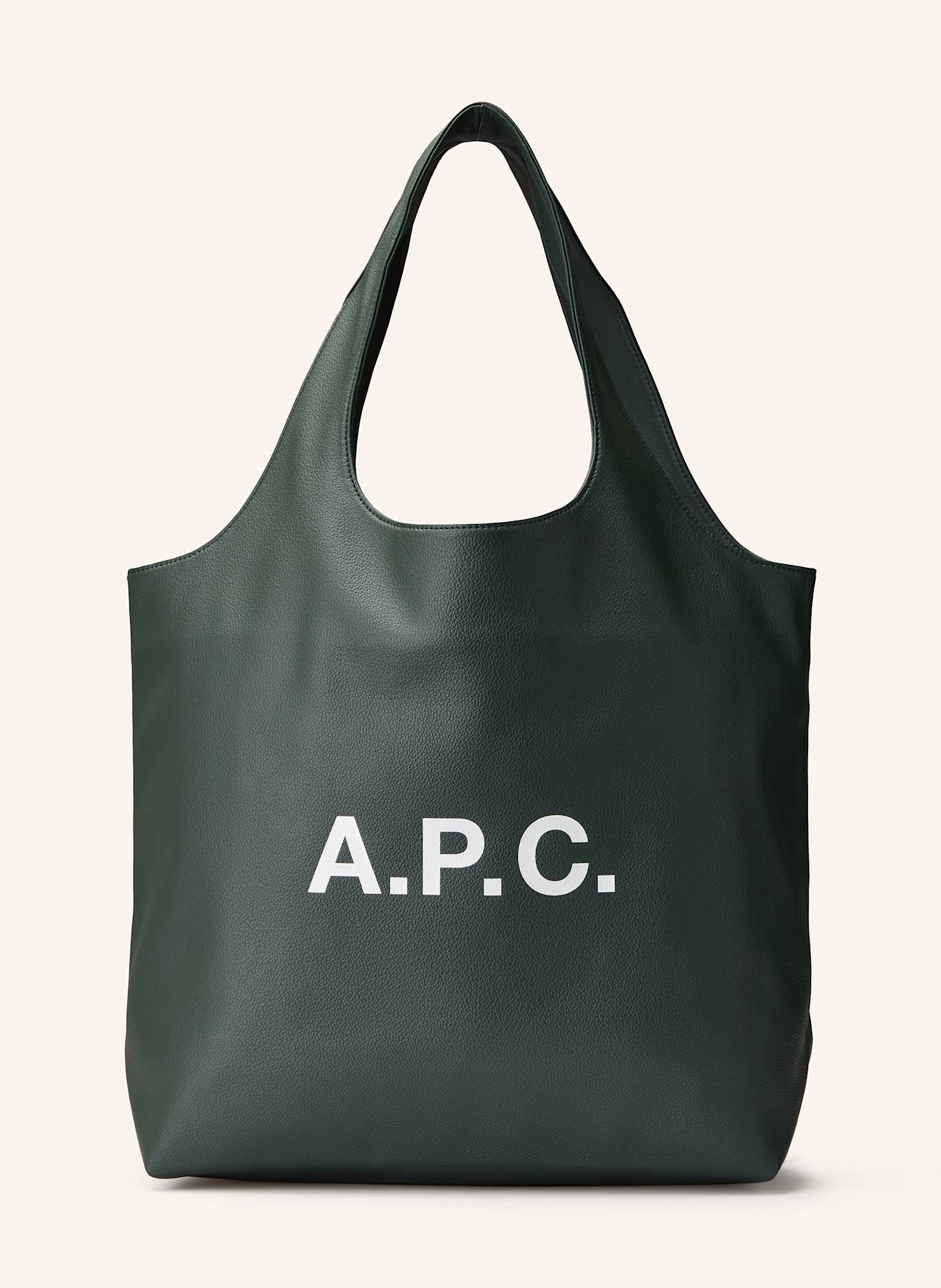 A.P.C. Shopper NINON: DARK GREEN