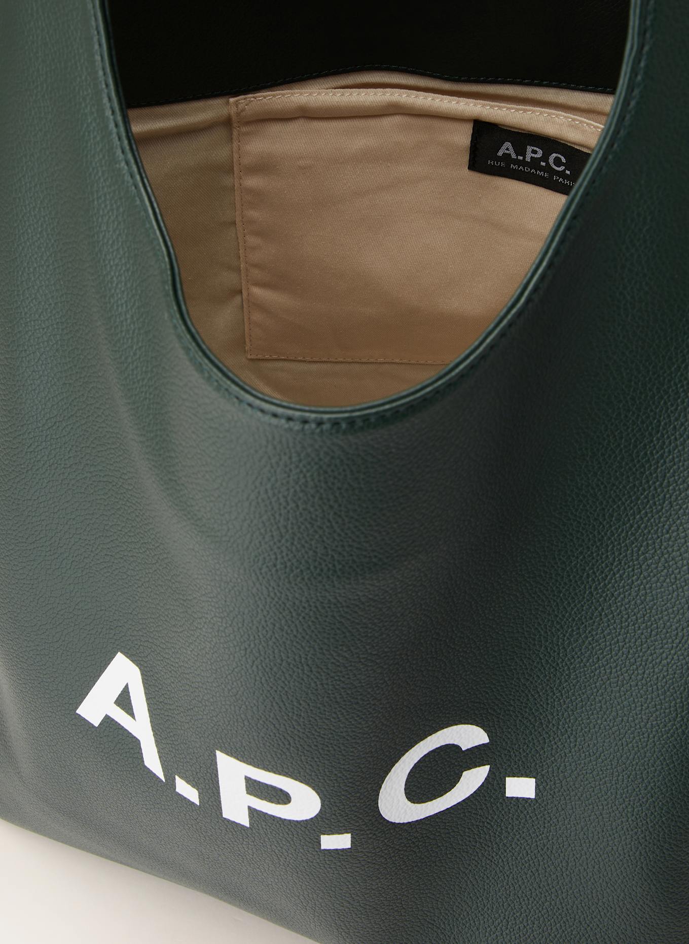 A.P.C. Shopper NINON: DARK GREEN