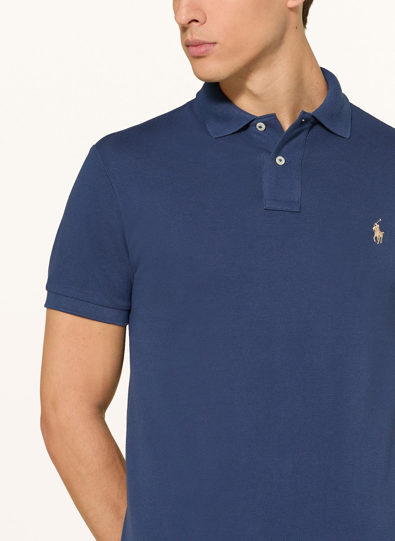 POLO RALPH LAUREN Koszulka polo z piki slim fit: GRANATOWY