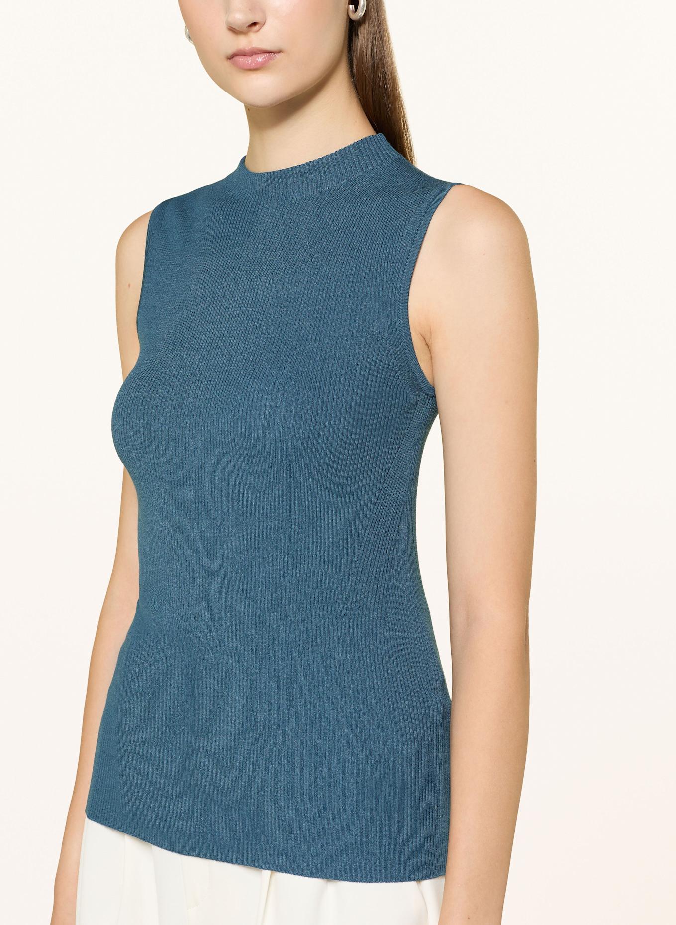 BOSS Stricktop FESKIES: DUNKELBLAU