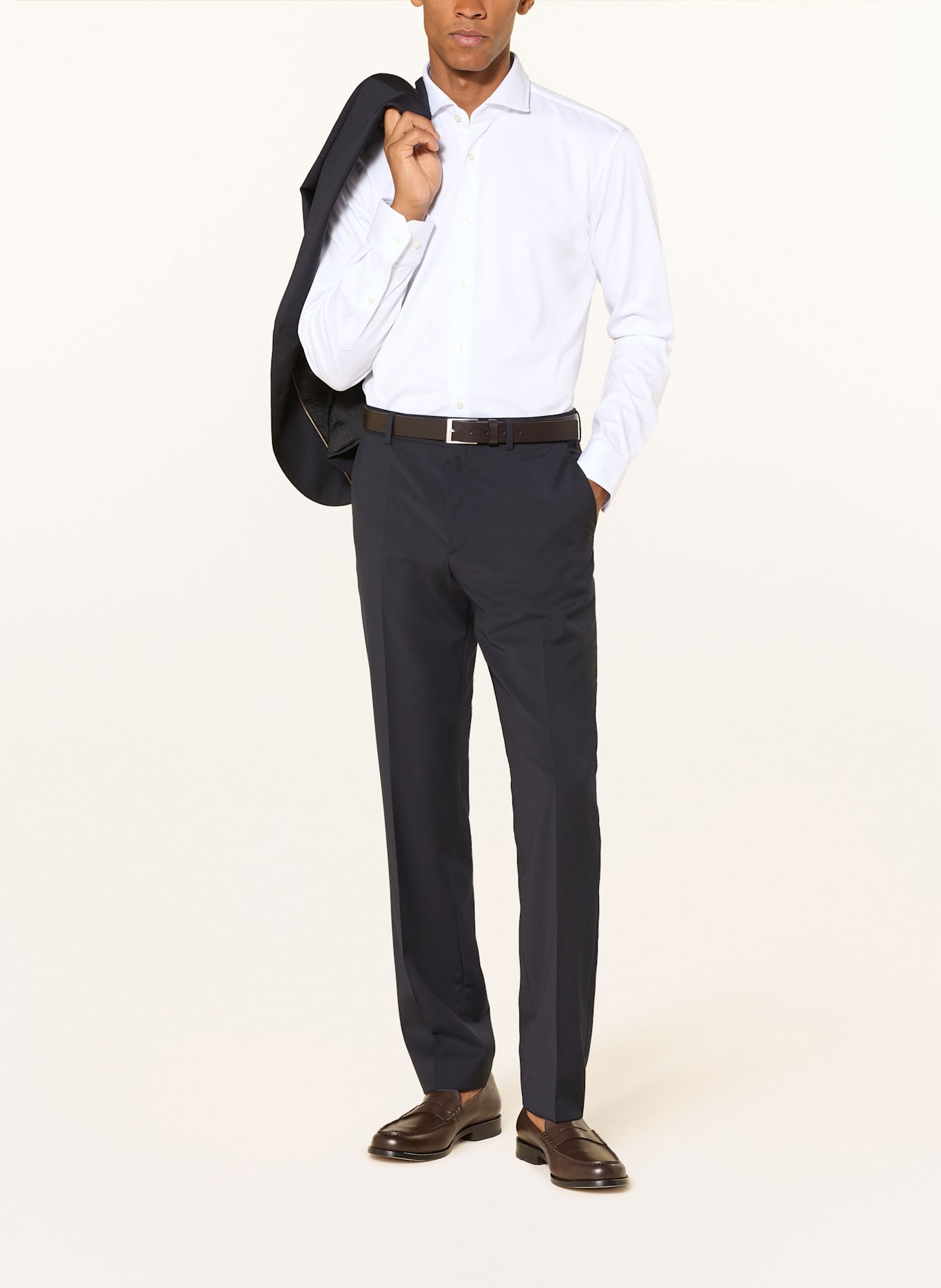 BOSS Hemd JOE Regular Fit: WEISS