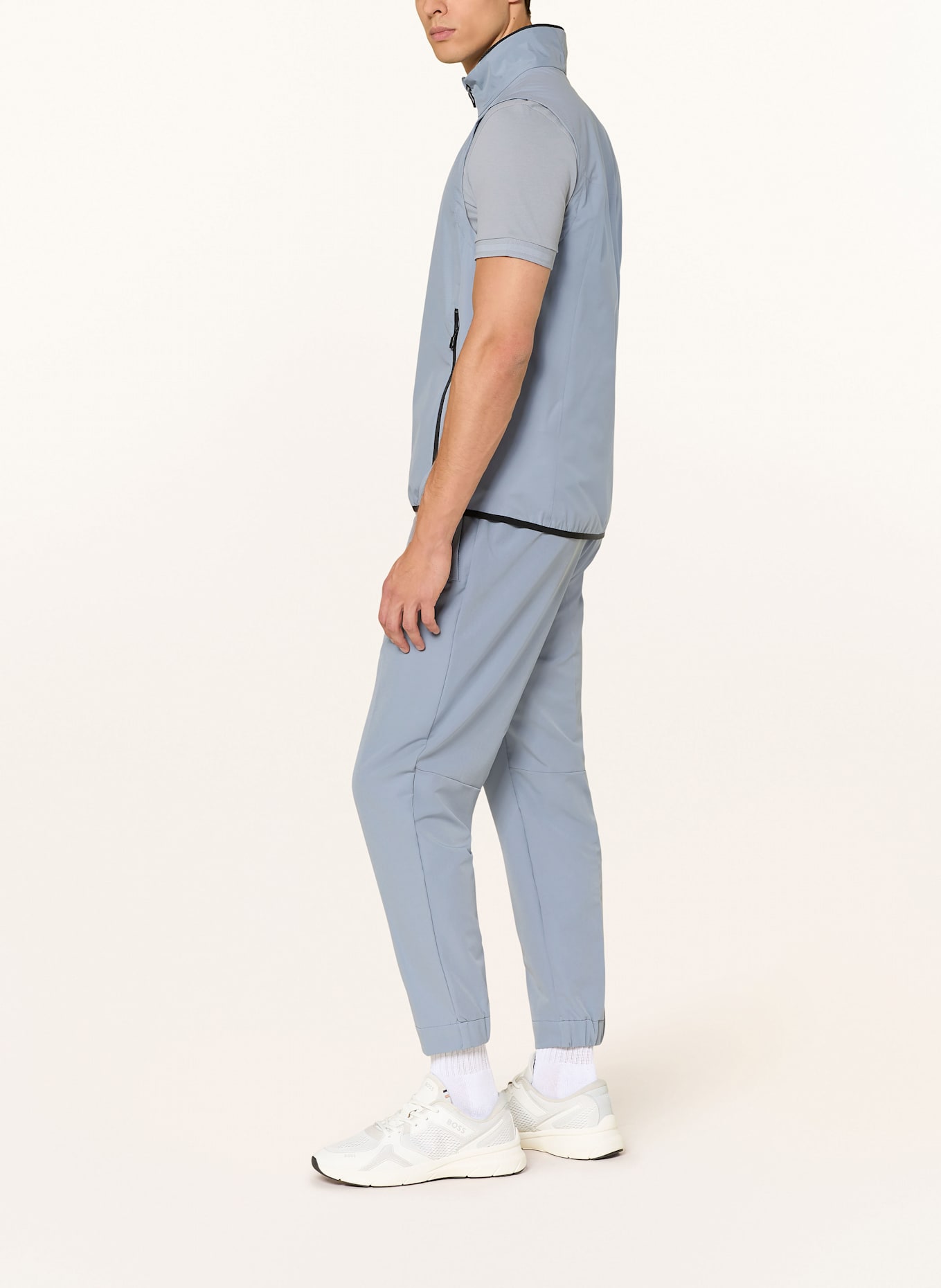 BOSS Chino FLEX Tapered Fit: BLAUGRAU