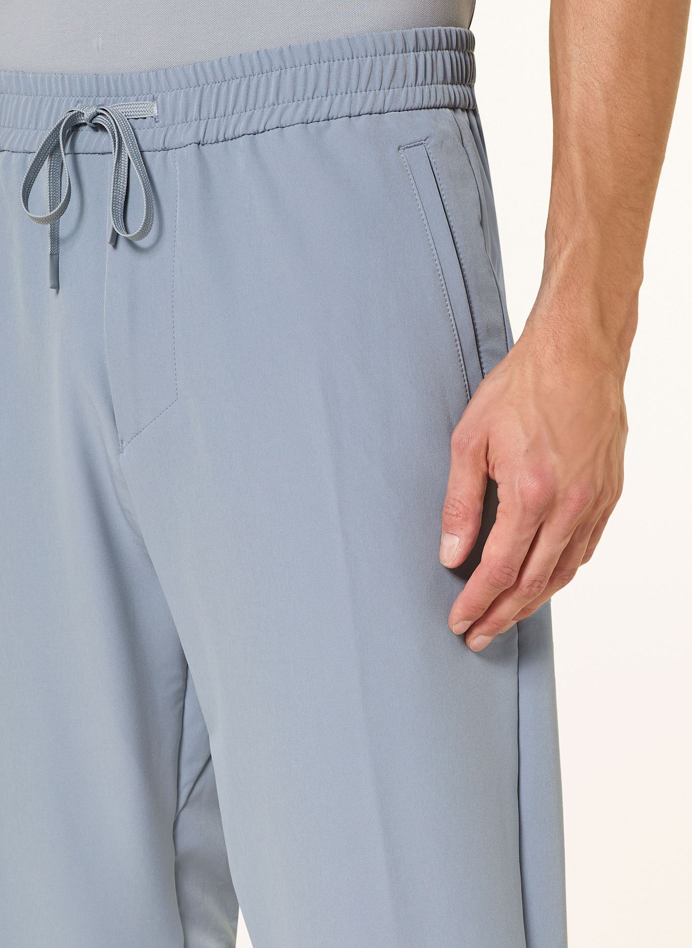 BOSS Chino FLEX Tapered Fit: BLAUGRAU