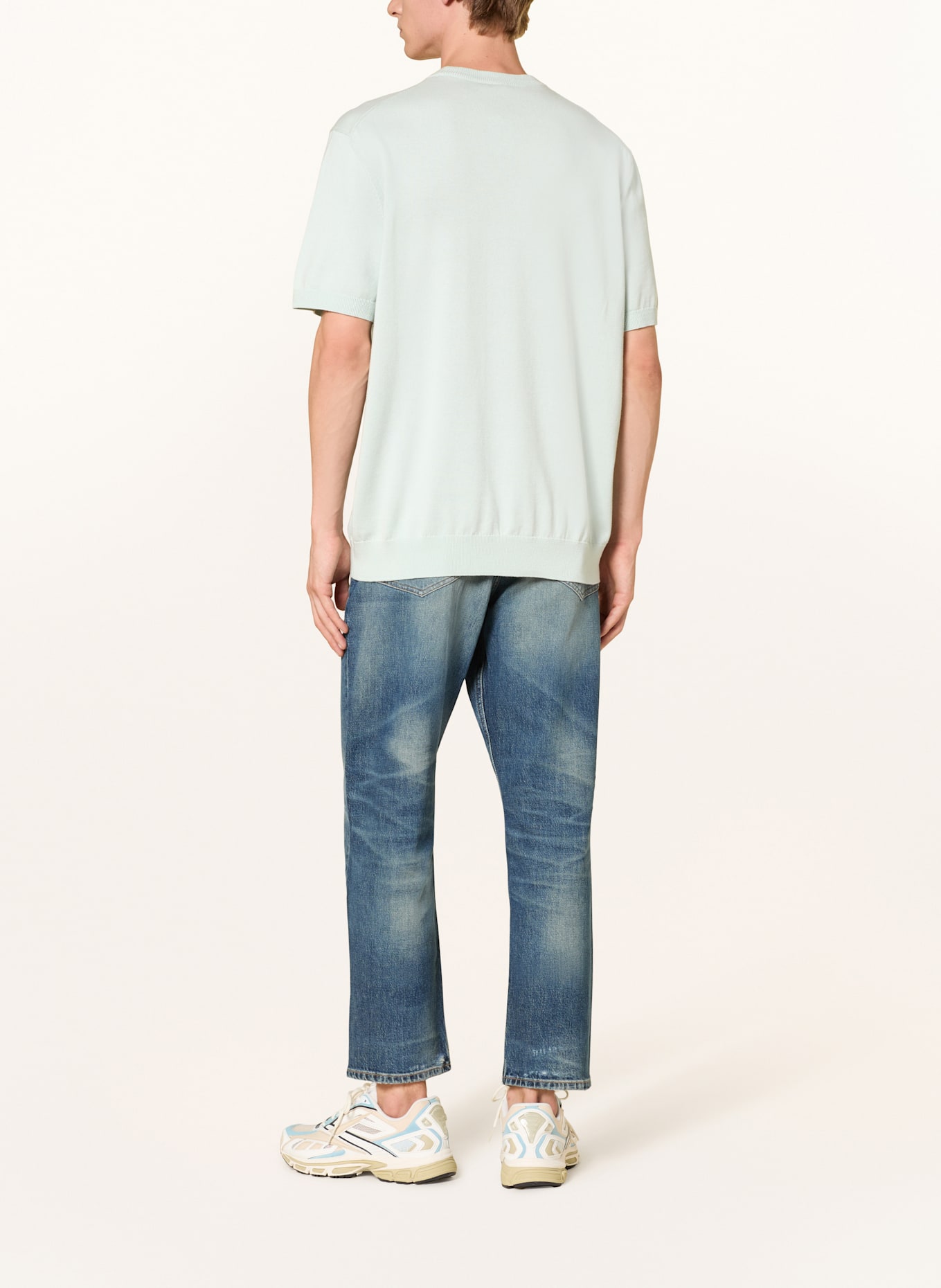 BOSS Strickshirt KANACHE: MINT