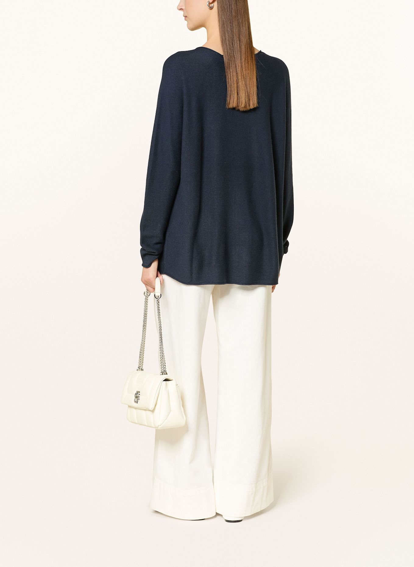 BOSS Pullover FALANDINAS: DUNKELBLAU