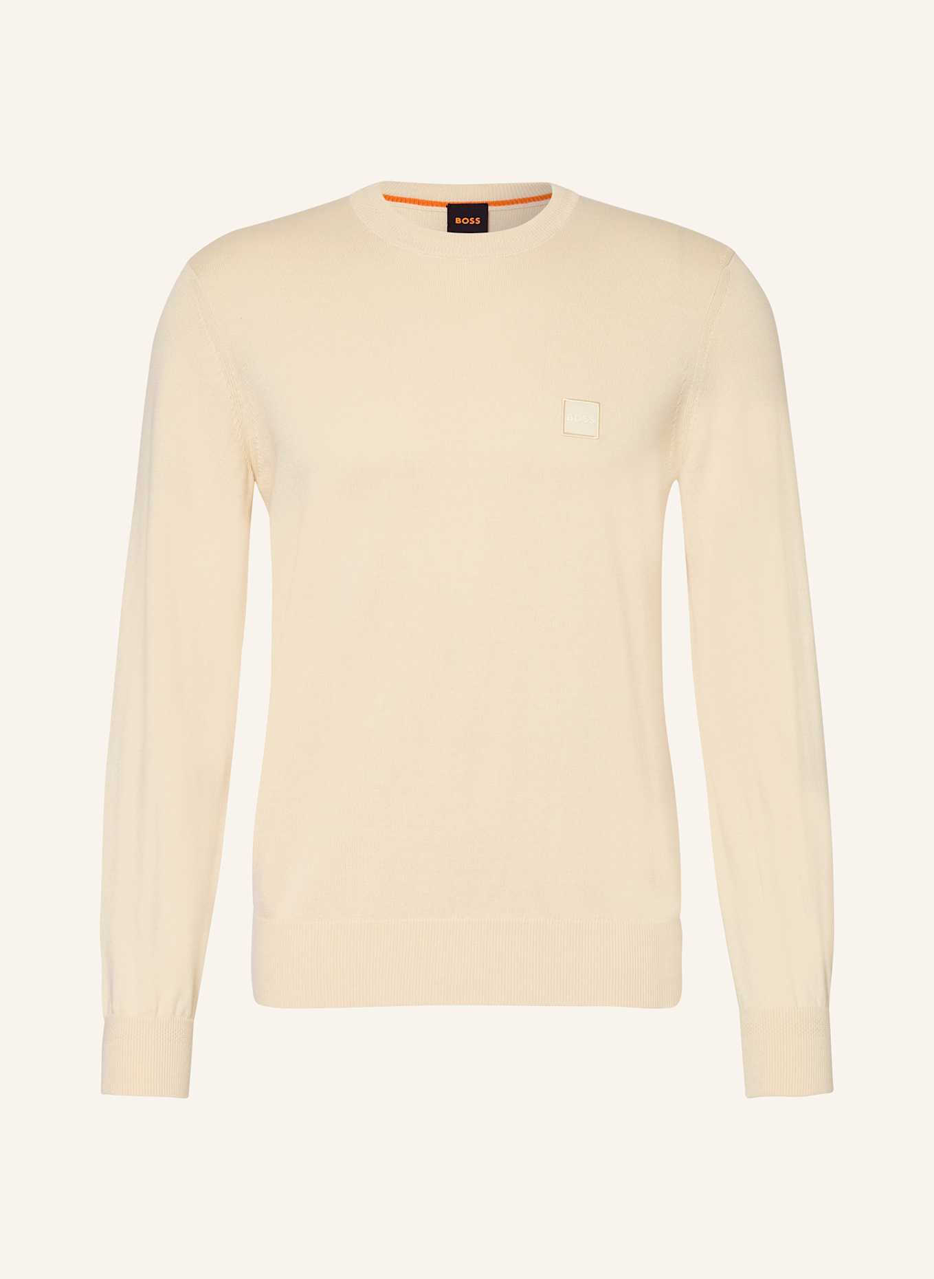 BOSS Pullover KANOVANO: ECRU