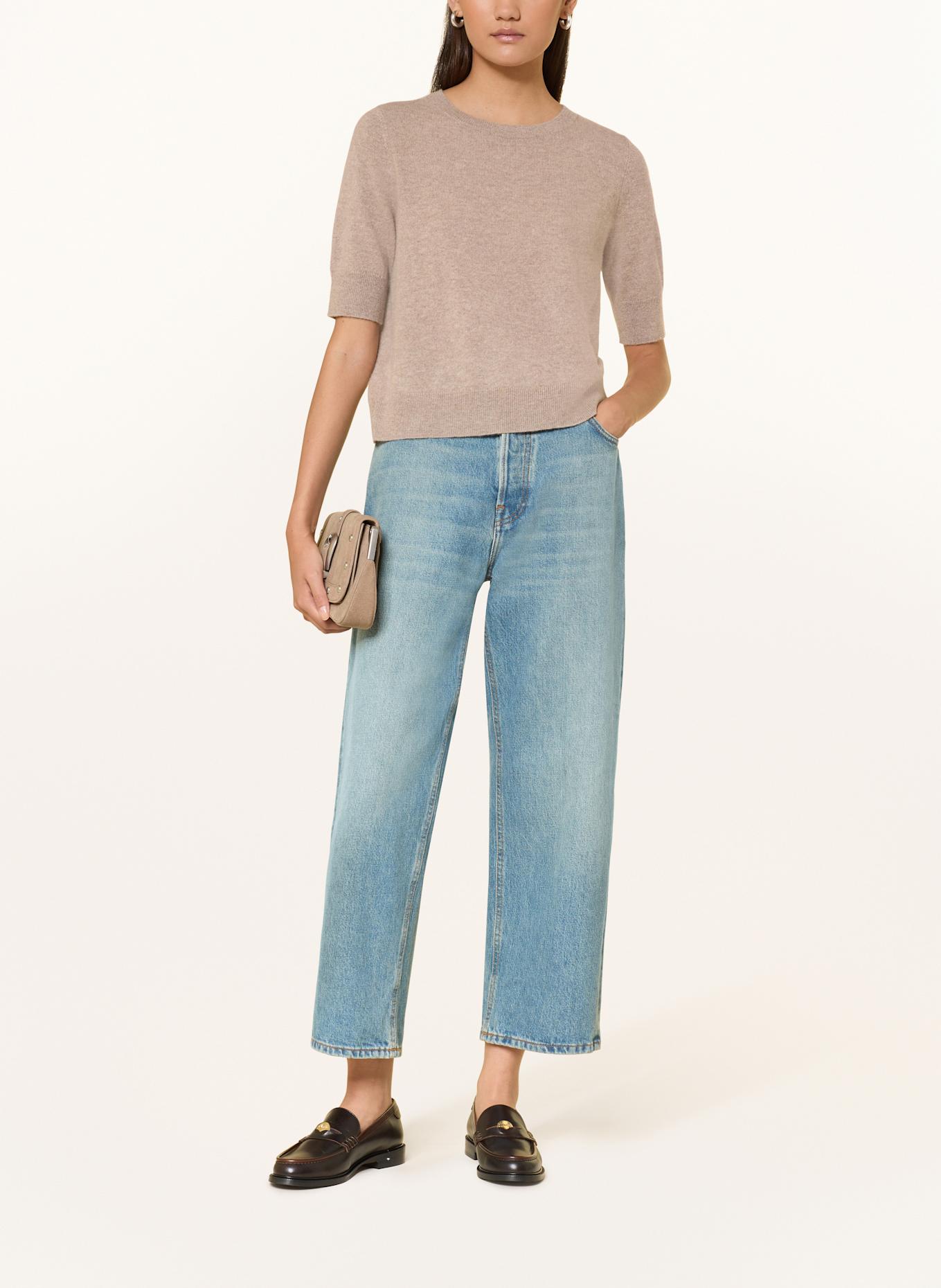 MRS & HUGS Strickshirt aus Cashmere: TAUPE