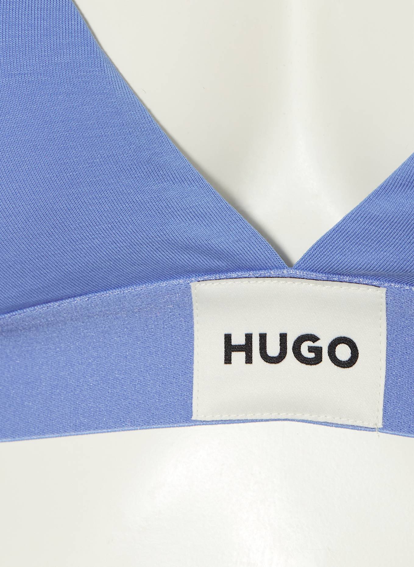 HUGO Triangel-BH: HELLBLAU