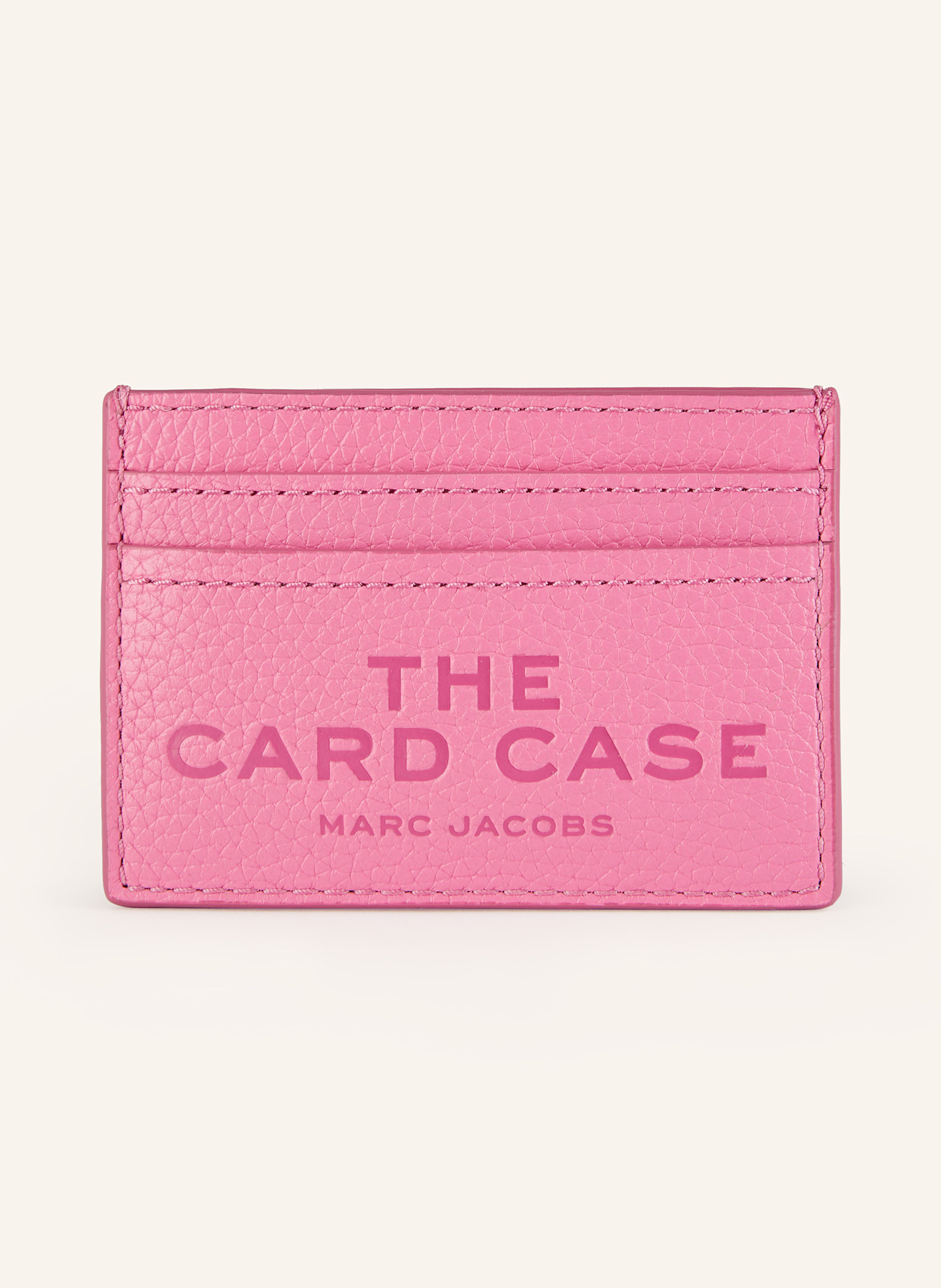 MARC JACOBS Etui na karty THE CARD CASE: MOCNORÓŻOWY