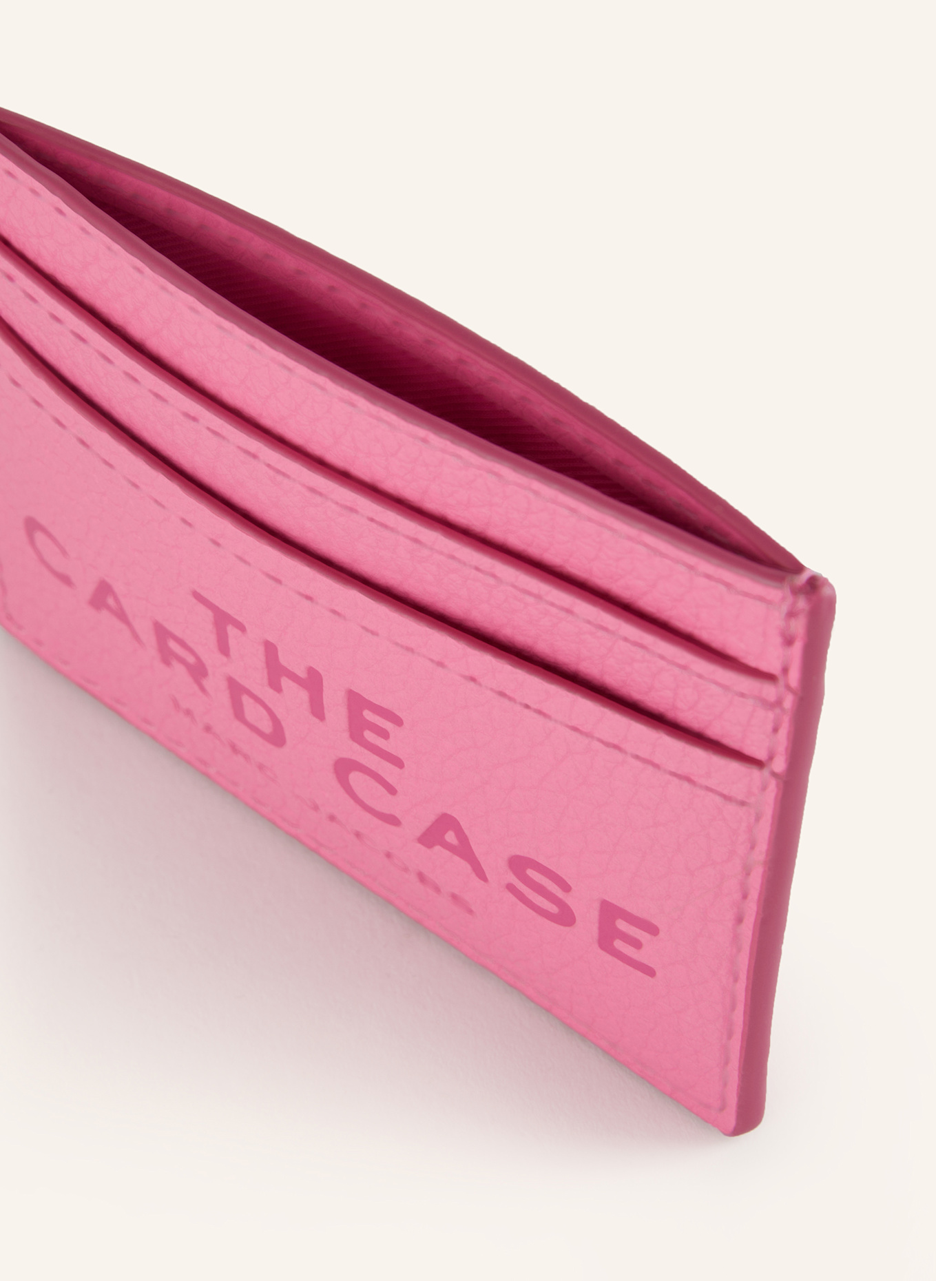 MARC JACOBS Etui na karty THE CARD CASE: MOCNORÓŻOWY