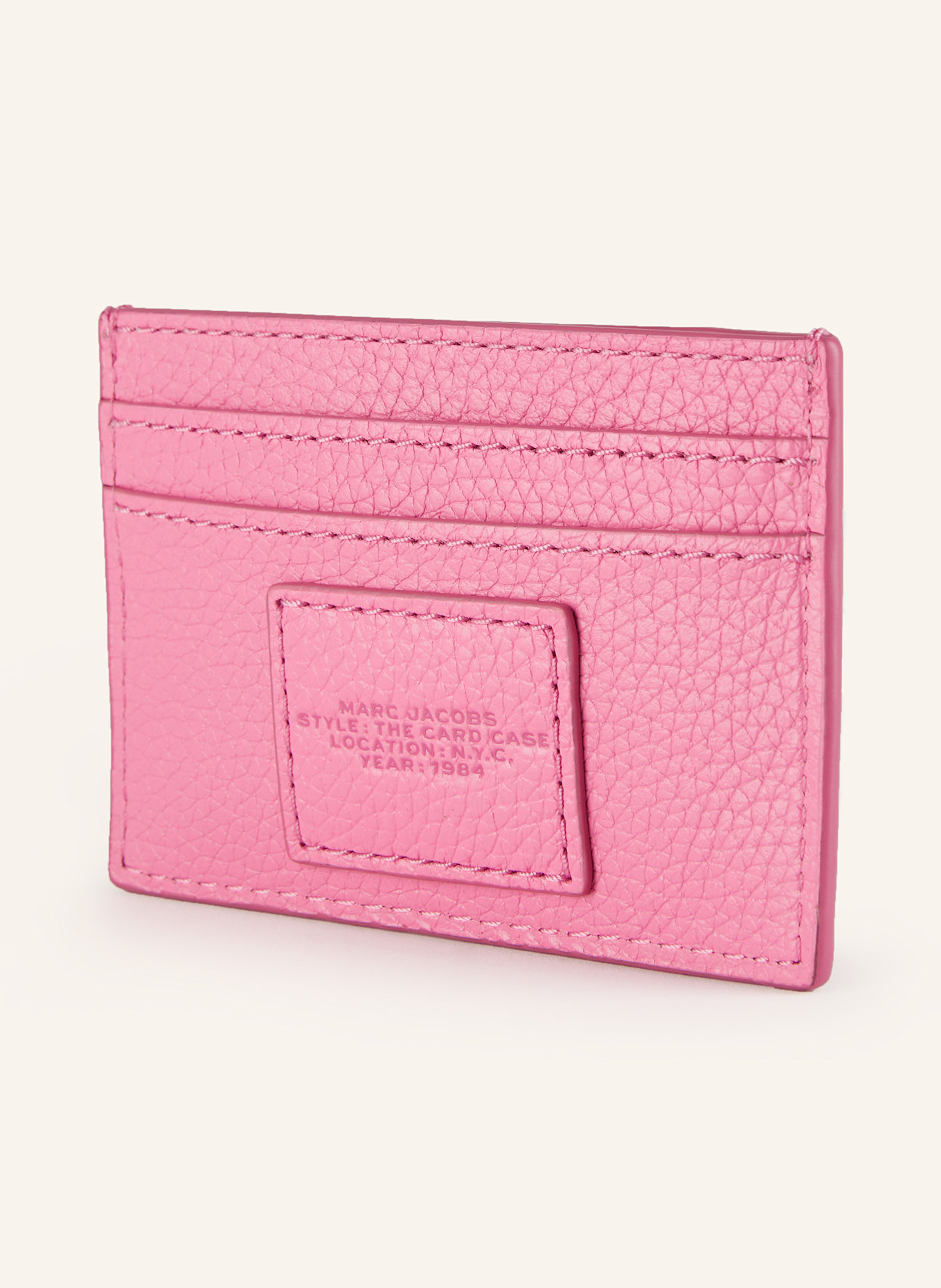MARC JACOBS Etui na karty THE CARD CASE: MOCNORÓŻOWY