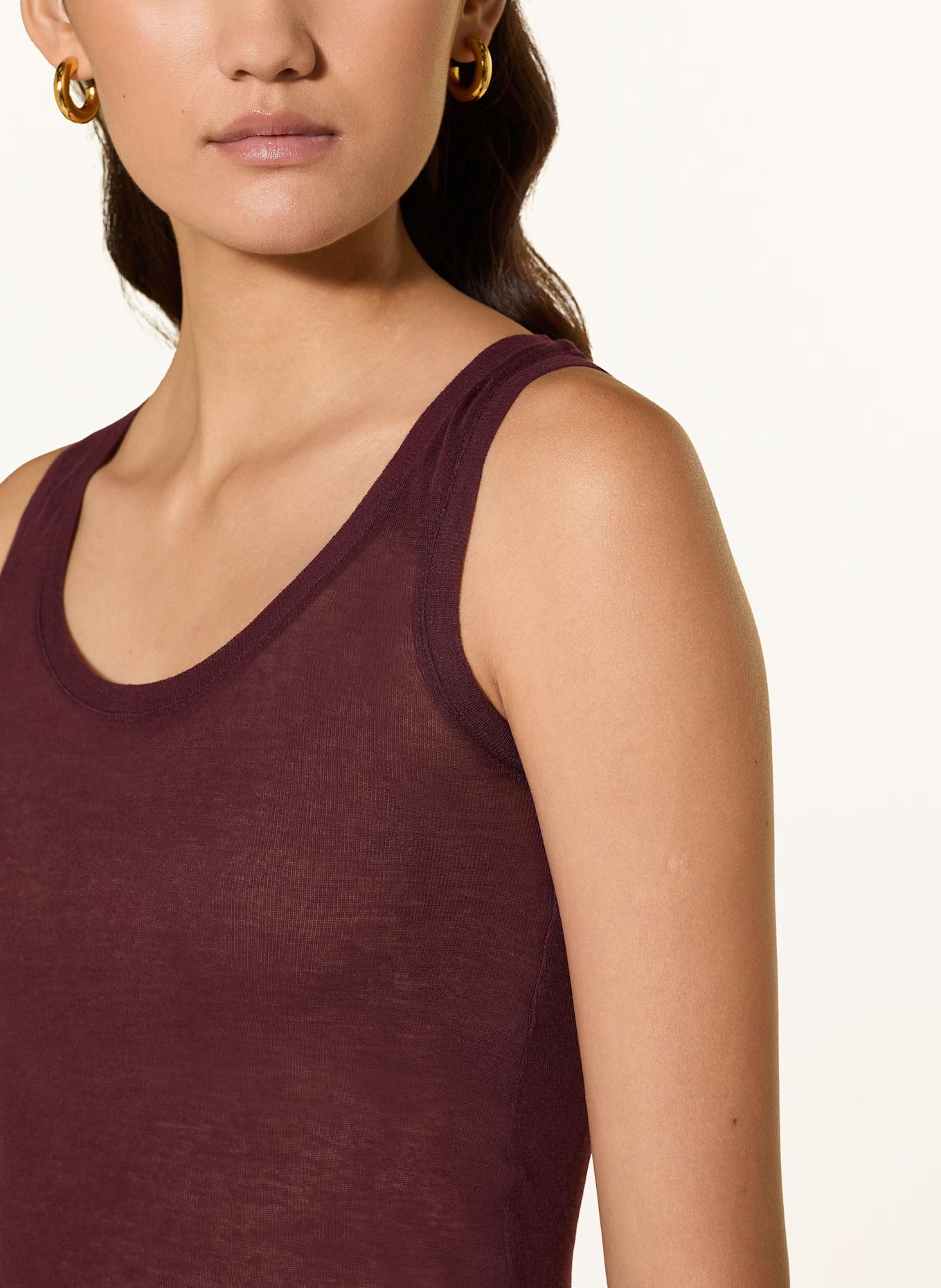 American Vintage Tank top: CIEMNOCZERWONY