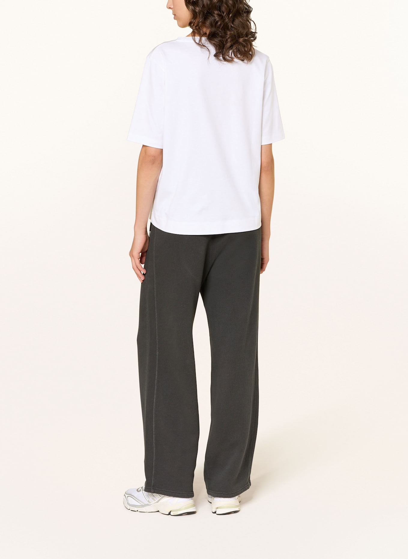 American Vintage Spodnie dresowe IZUBIRD: CZIEMNOSZARY