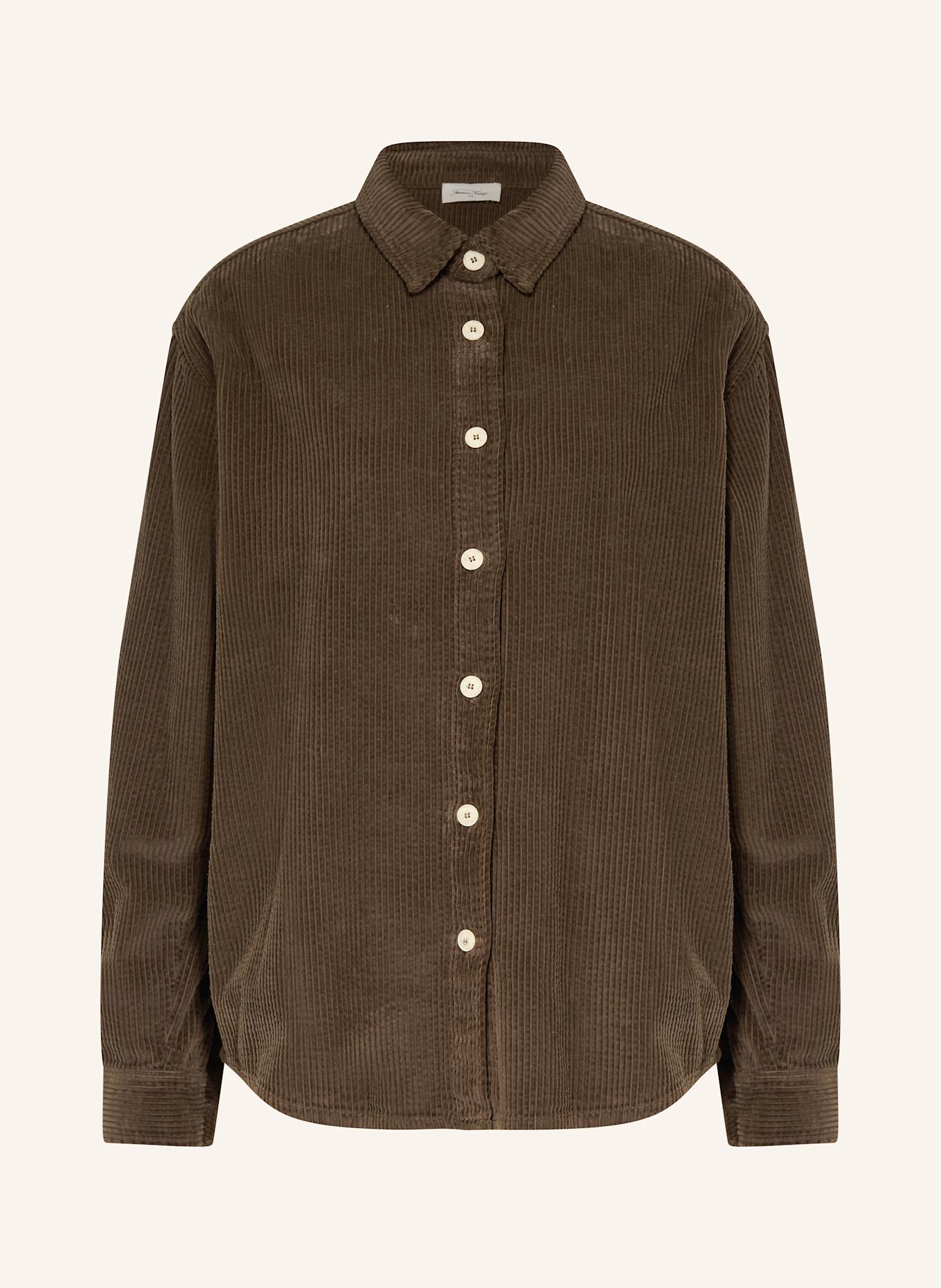 American Vintage Koszula wierzchnia ze sztruksu PADOW: KHAKI