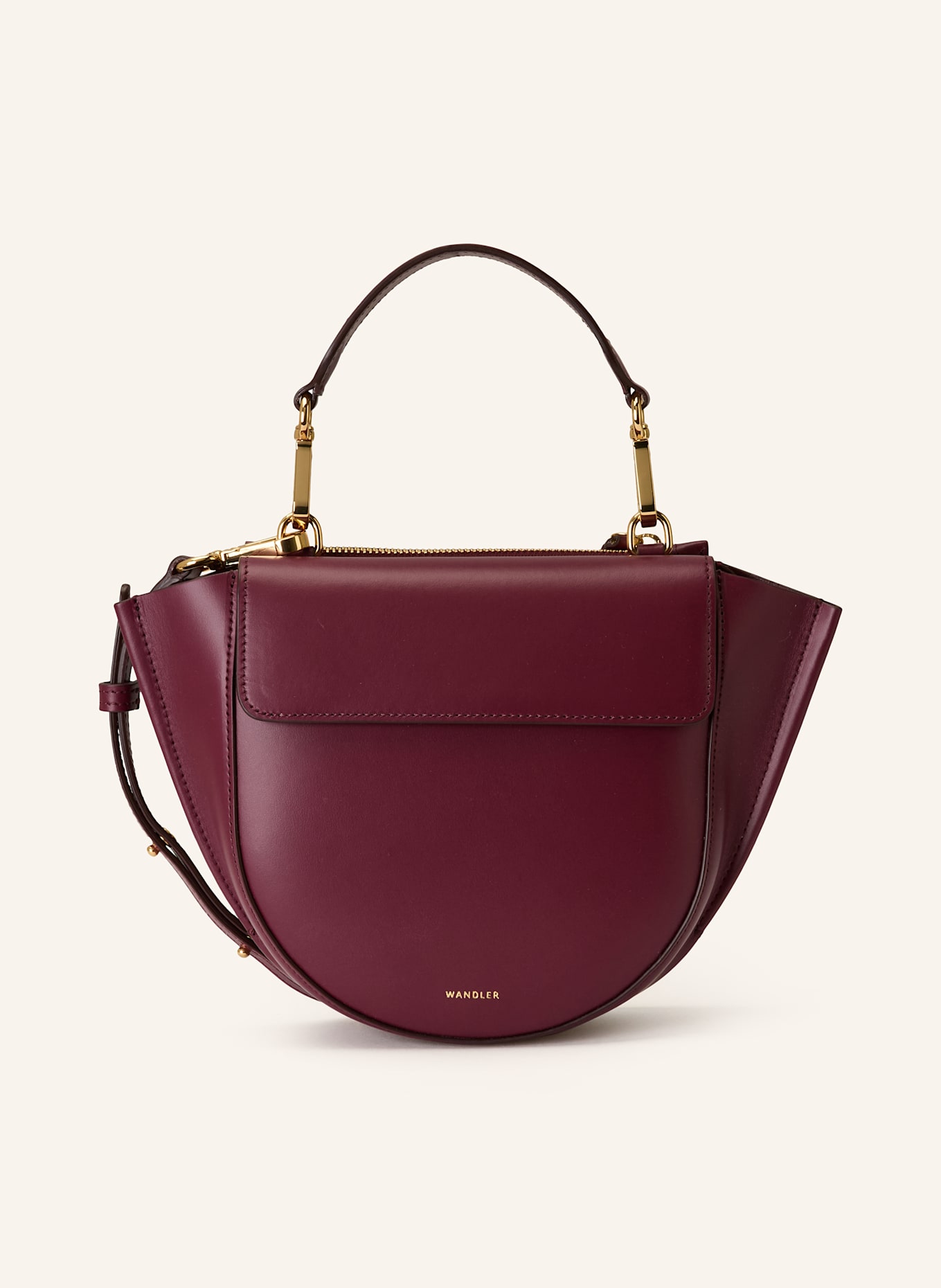 WANDLER Umhängetasche HORTENSIA MINI: DUNKELROT
