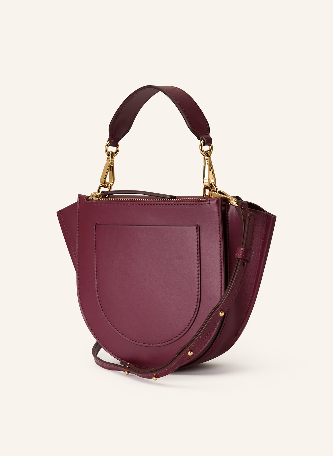 WANDLER Umhängetasche HORTENSIA MINI: DUNKELROT