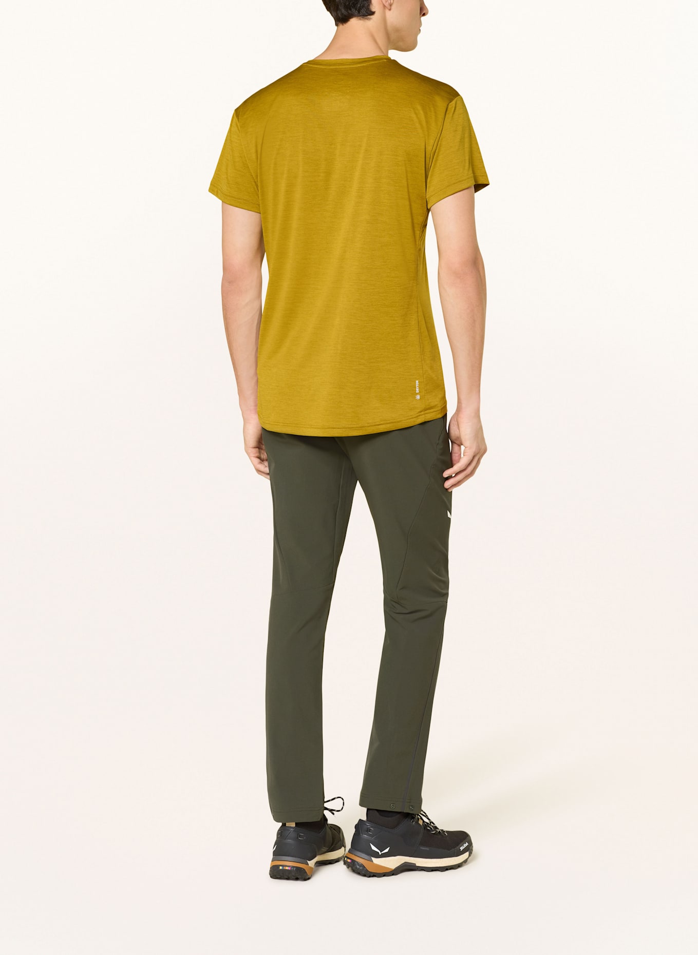 SALEWA T-shirt PUEZ MELANGE DRY'TON: OLIVE