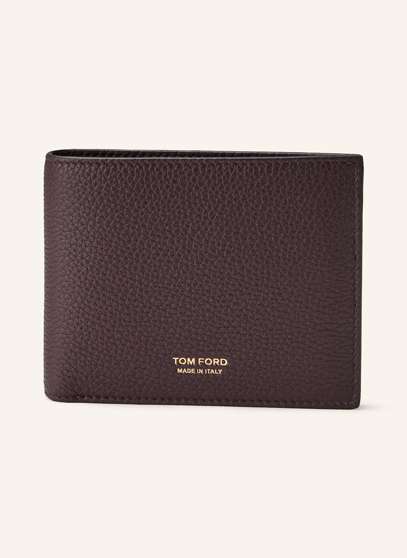 TOM FORD Portfel: CIEMNOBRĄZOWY