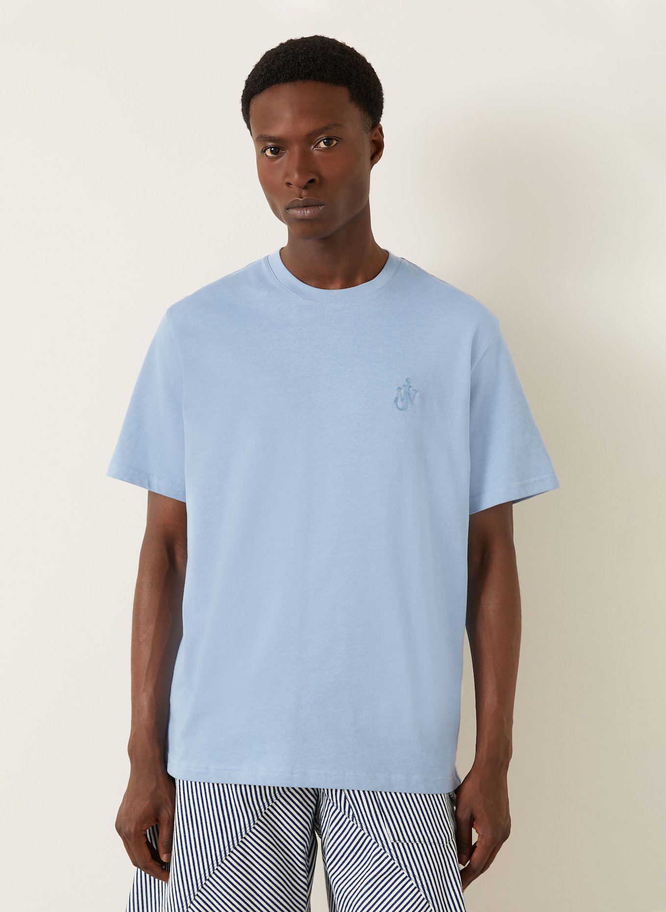 JW ANDERSON T-shirt: SZARONIEBIESKI