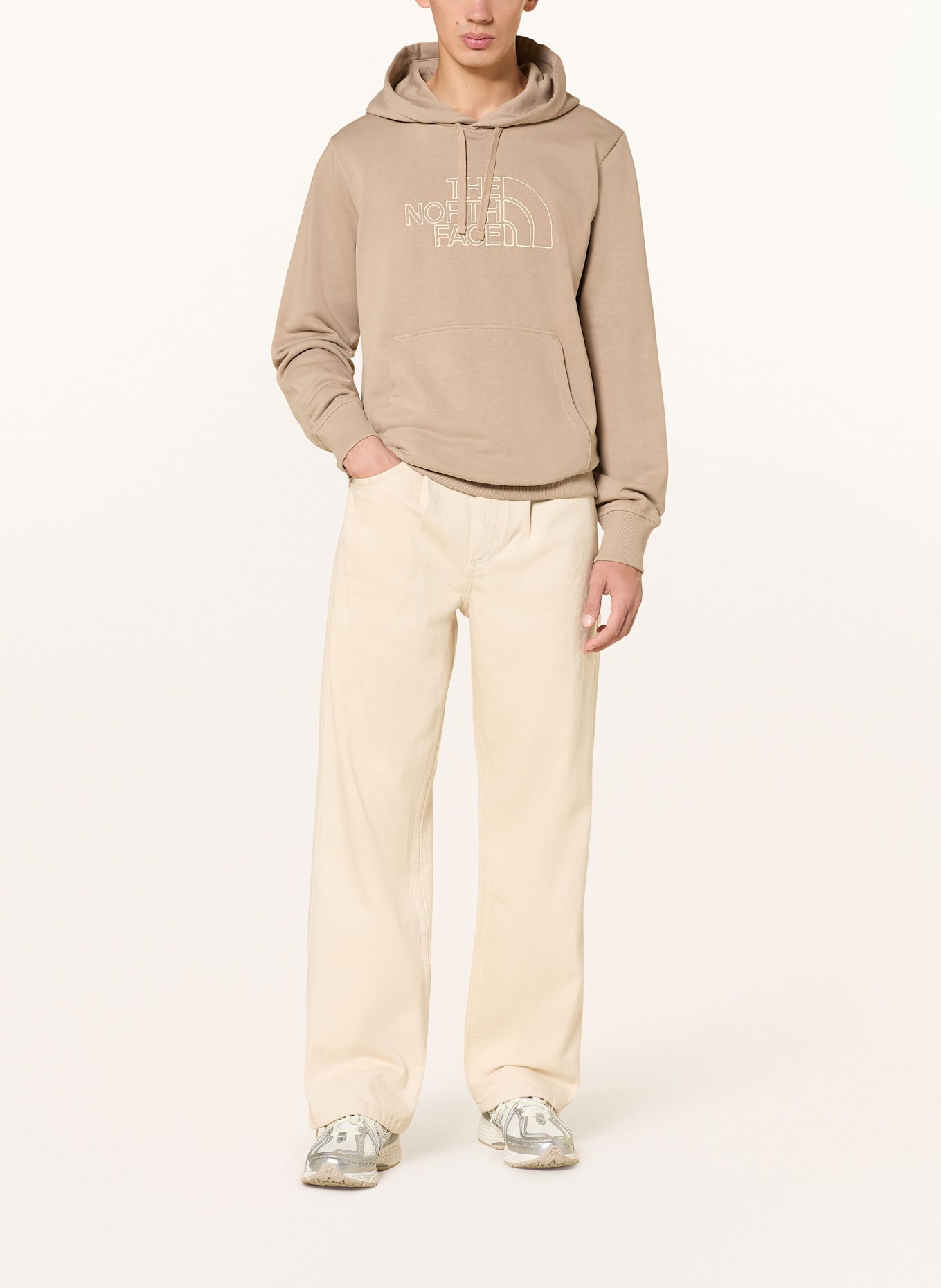 THE NORTH FACE Hoodie DREW PEAK: BEIGE