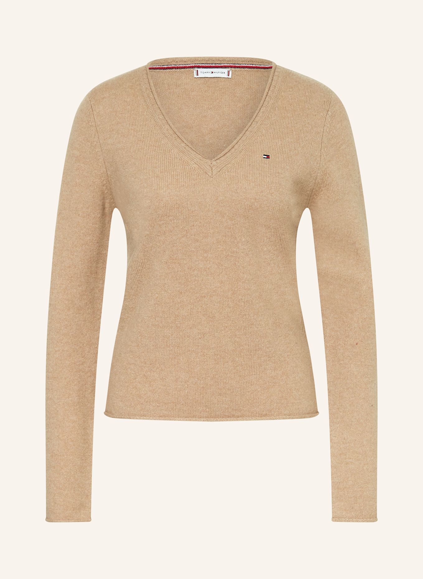 TOMMY HILFIGER Pullover: BEIGE