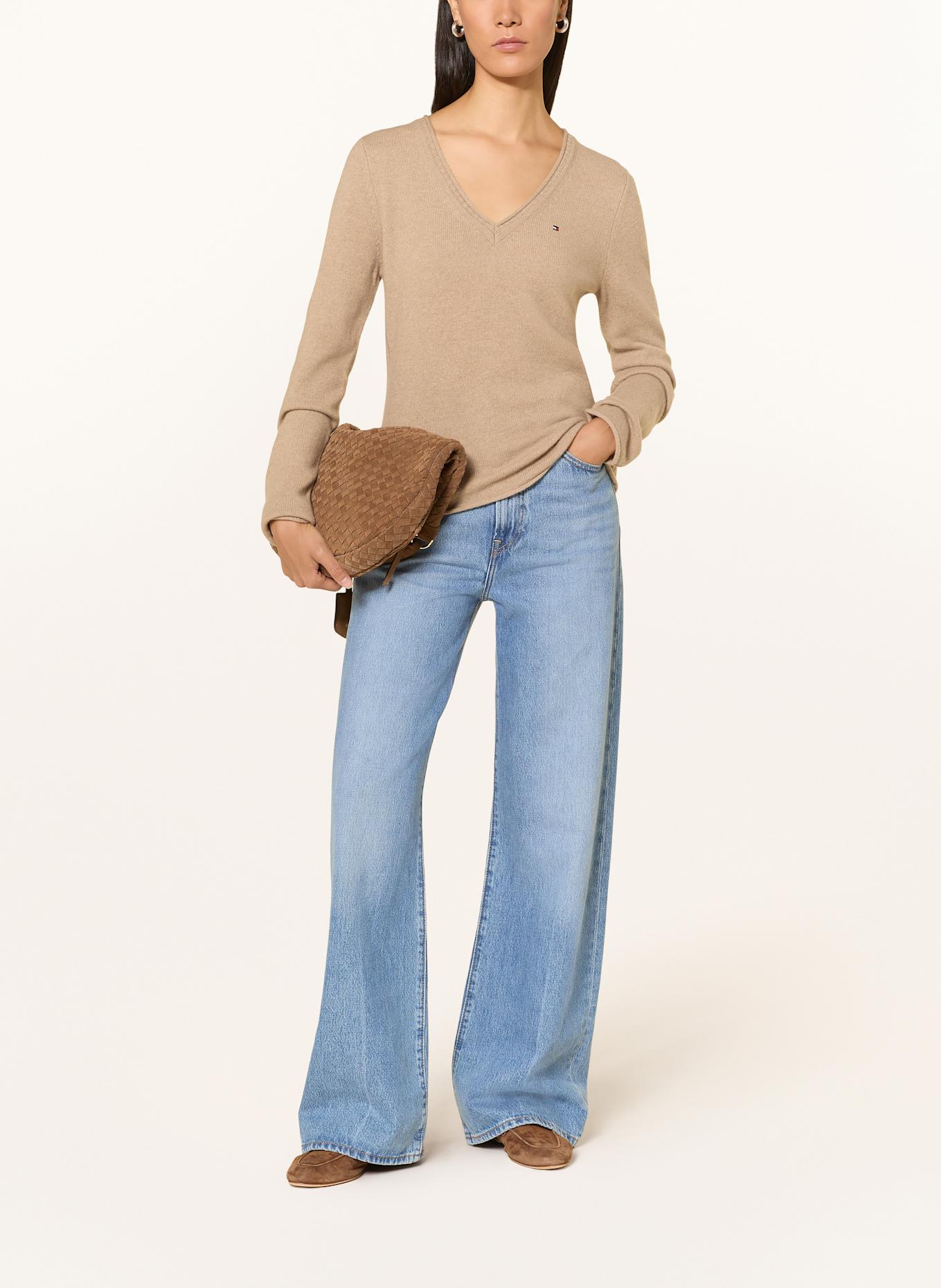 TOMMY HILFIGER Pullover: BEIGE