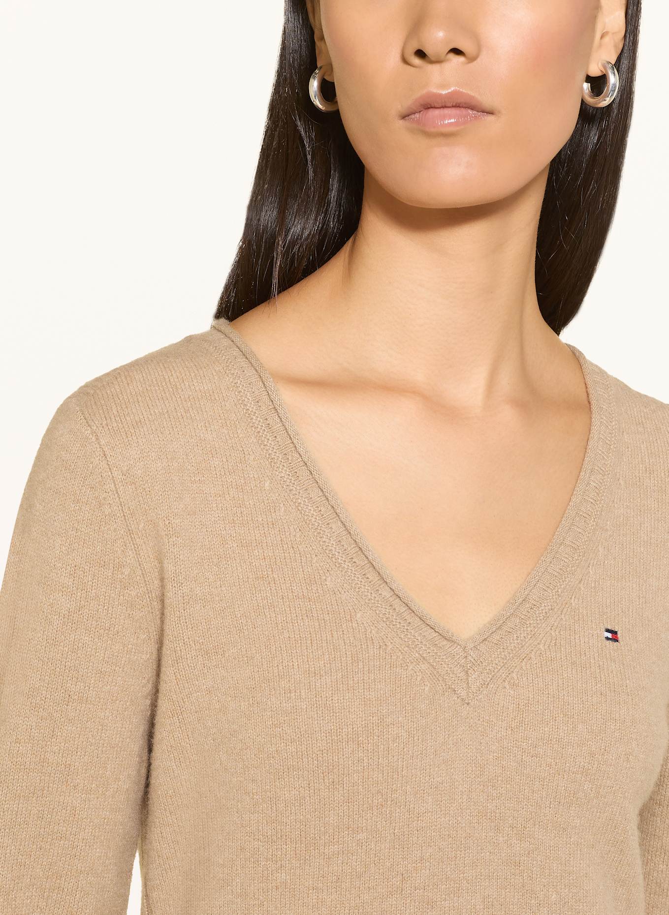 TOMMY HILFIGER Pullover: BEIGE