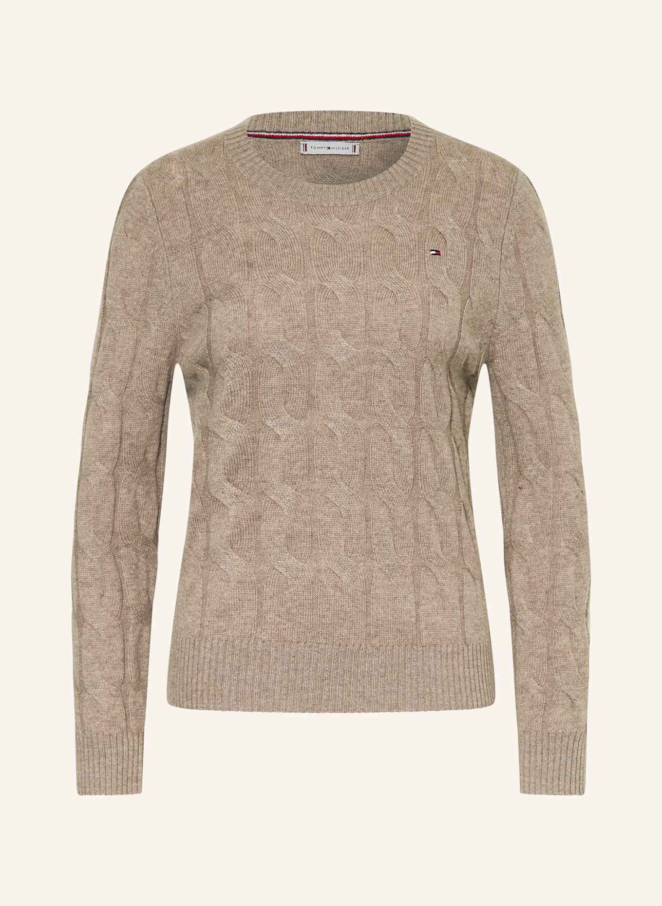 TOMMY HILFIGER Pullover: BEIGE