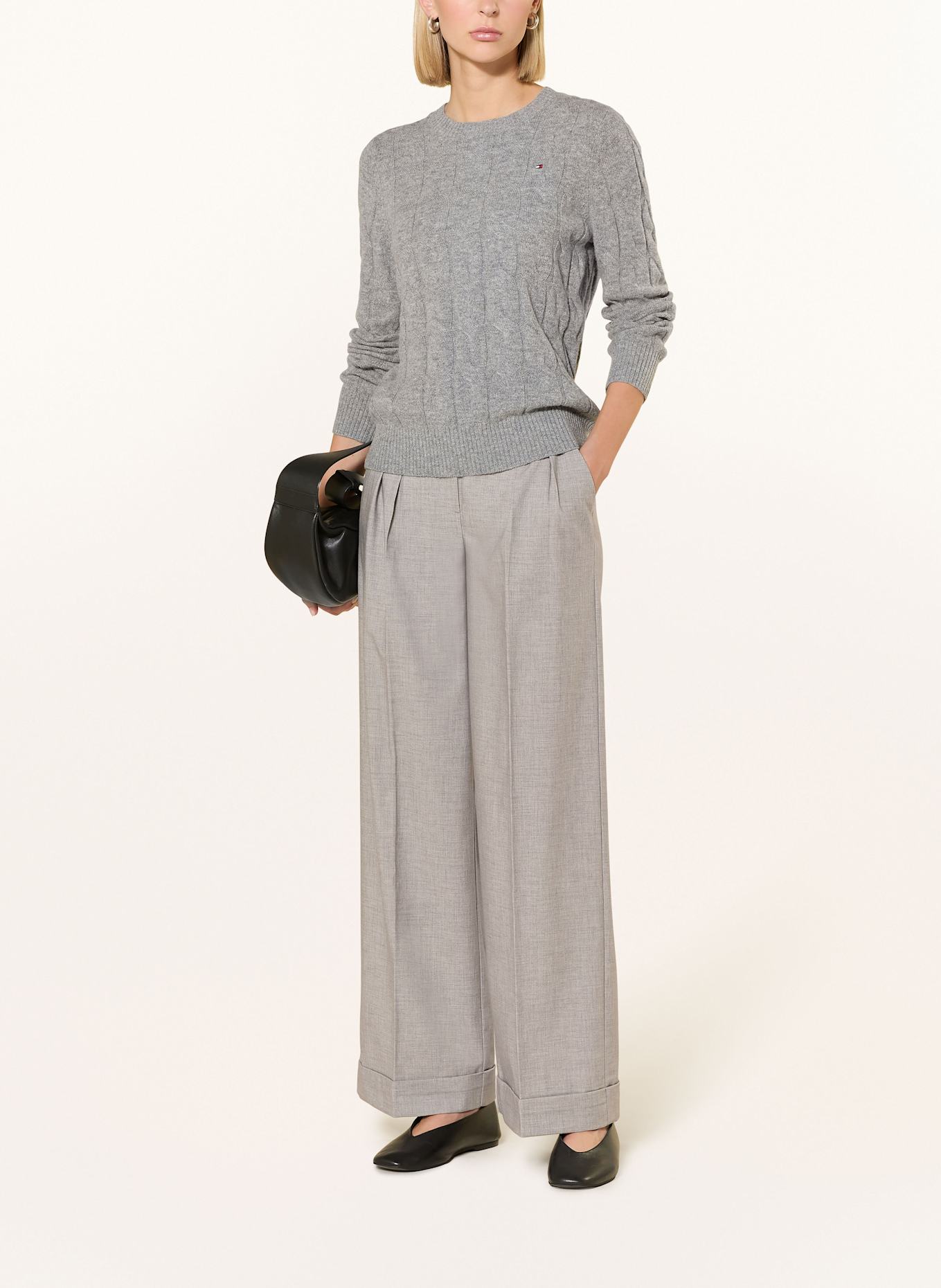 TOMMY HILFIGER Pullover: GRAU