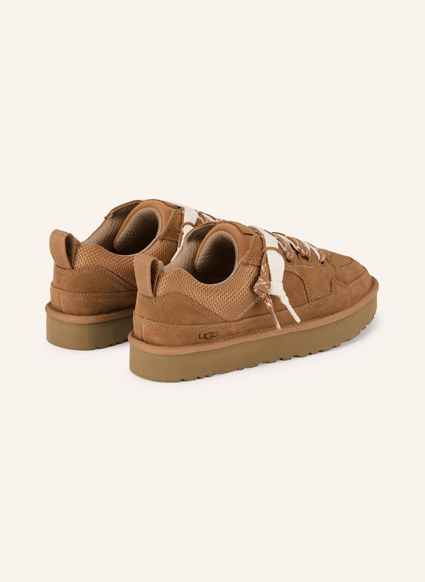 UGG Sneaker LO LOWMEL: COGNAC/ ECRU