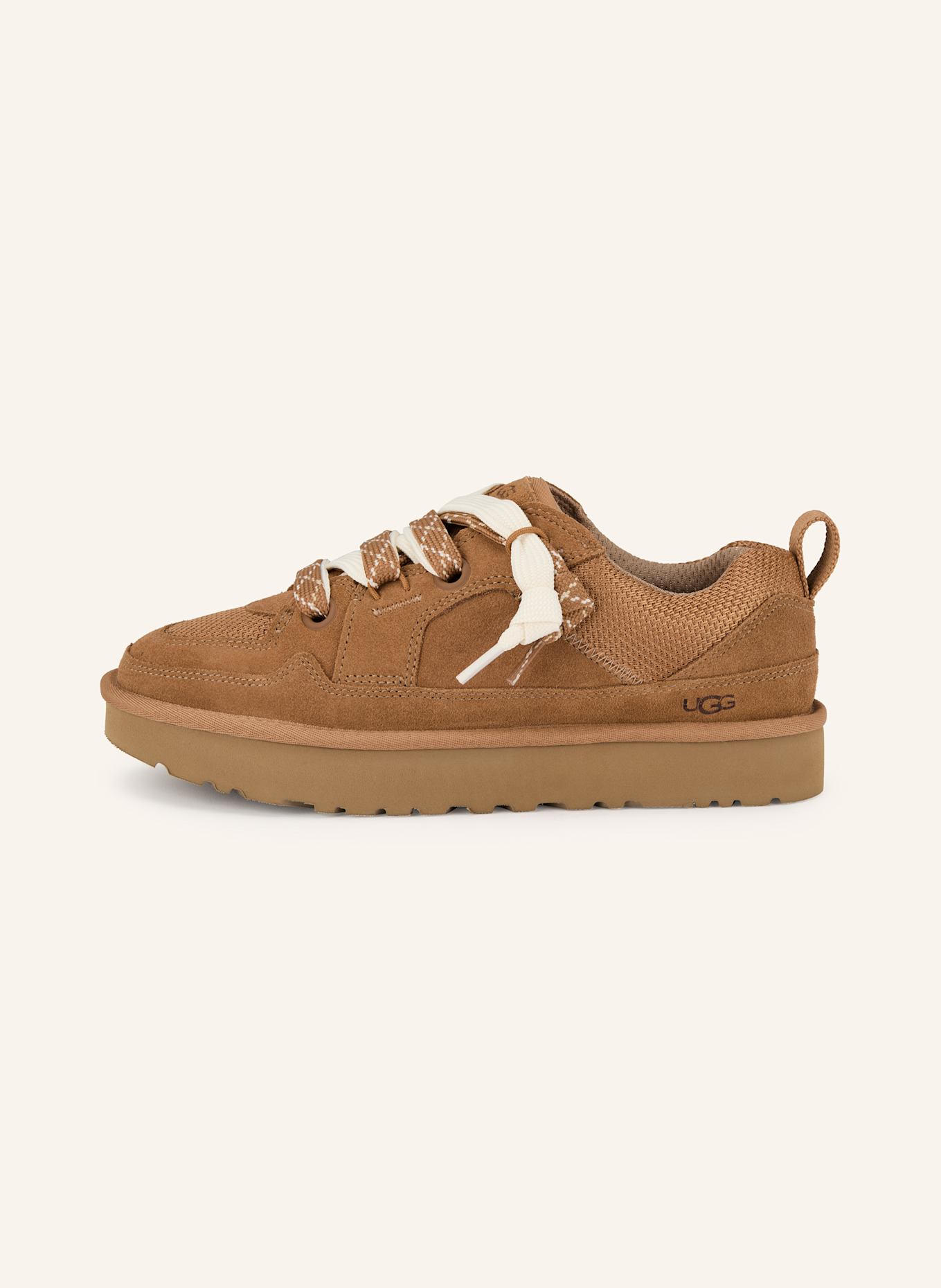 UGG Sneaker LO LOWMEL: COGNAC/ ECRU
