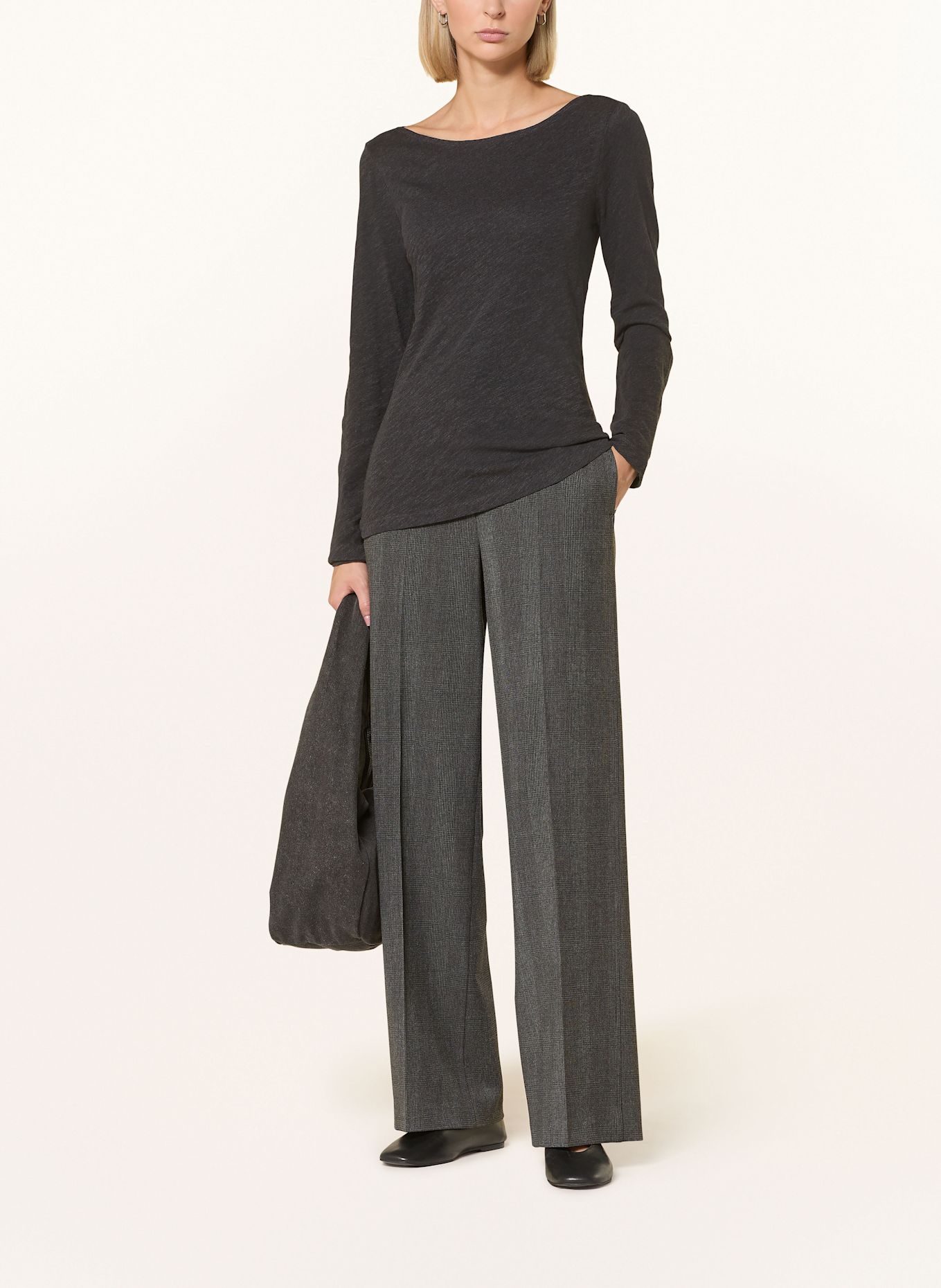 Marc O'Polo Longsleeve: DUNKELGRAU