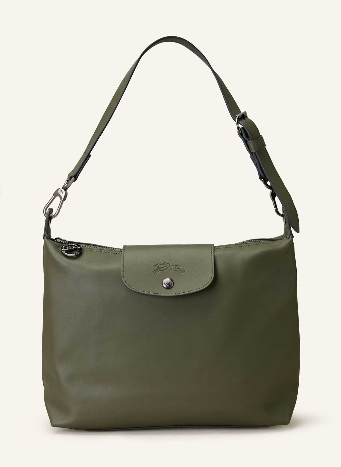 LONGCHAMP Handtasche LE PLIAGE CUIR: OLIV