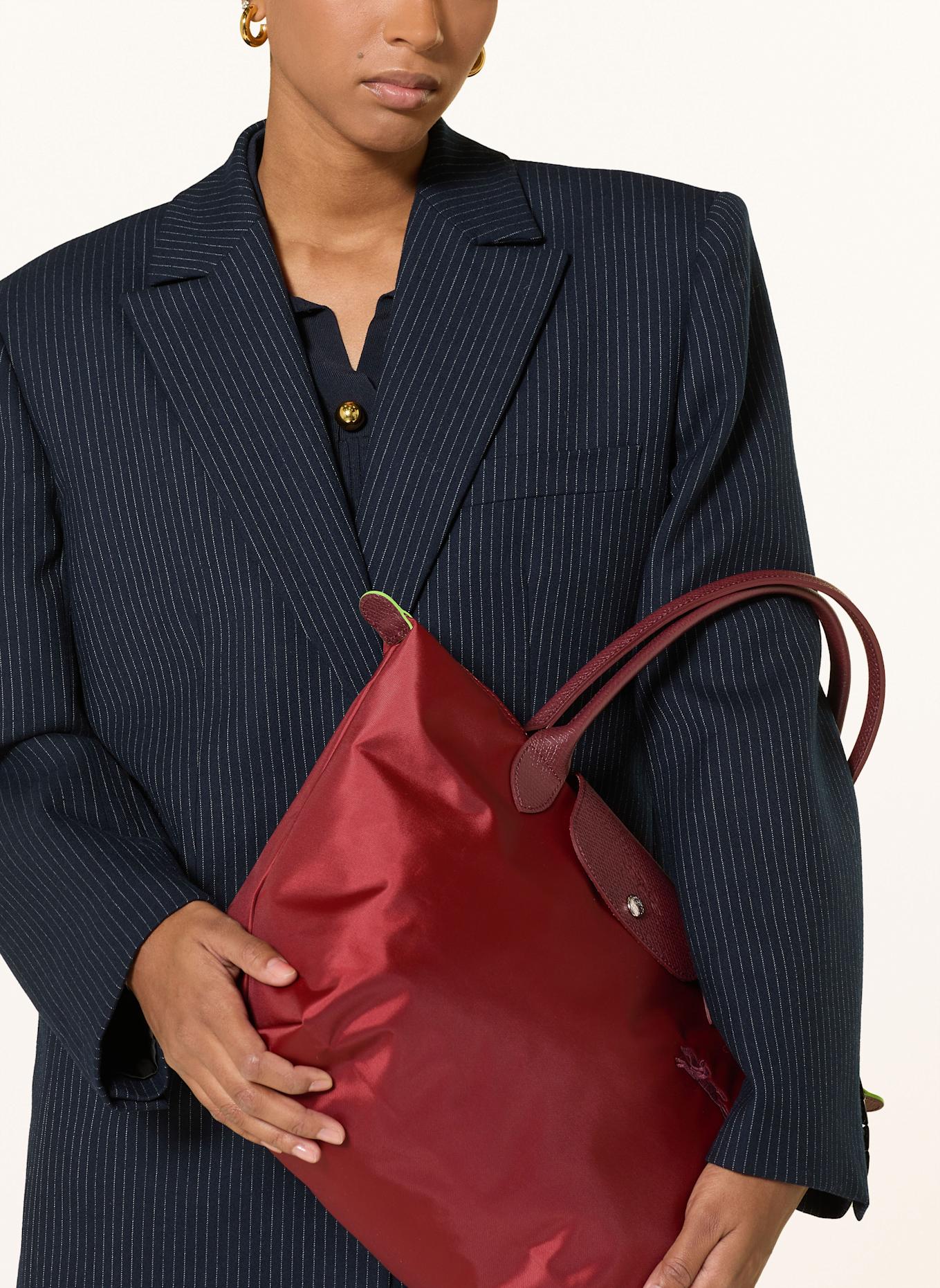 LONGCHAMP Shopper LE PLIAGE S: DUNKELROT