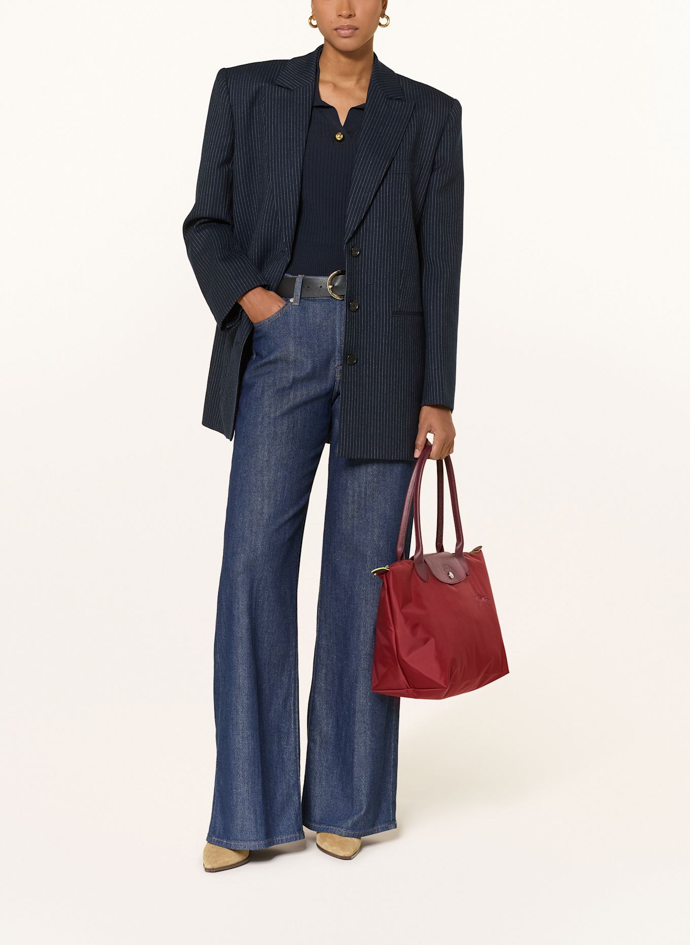 LONGCHAMP Shopper LE PLIAGE S: DUNKELROT