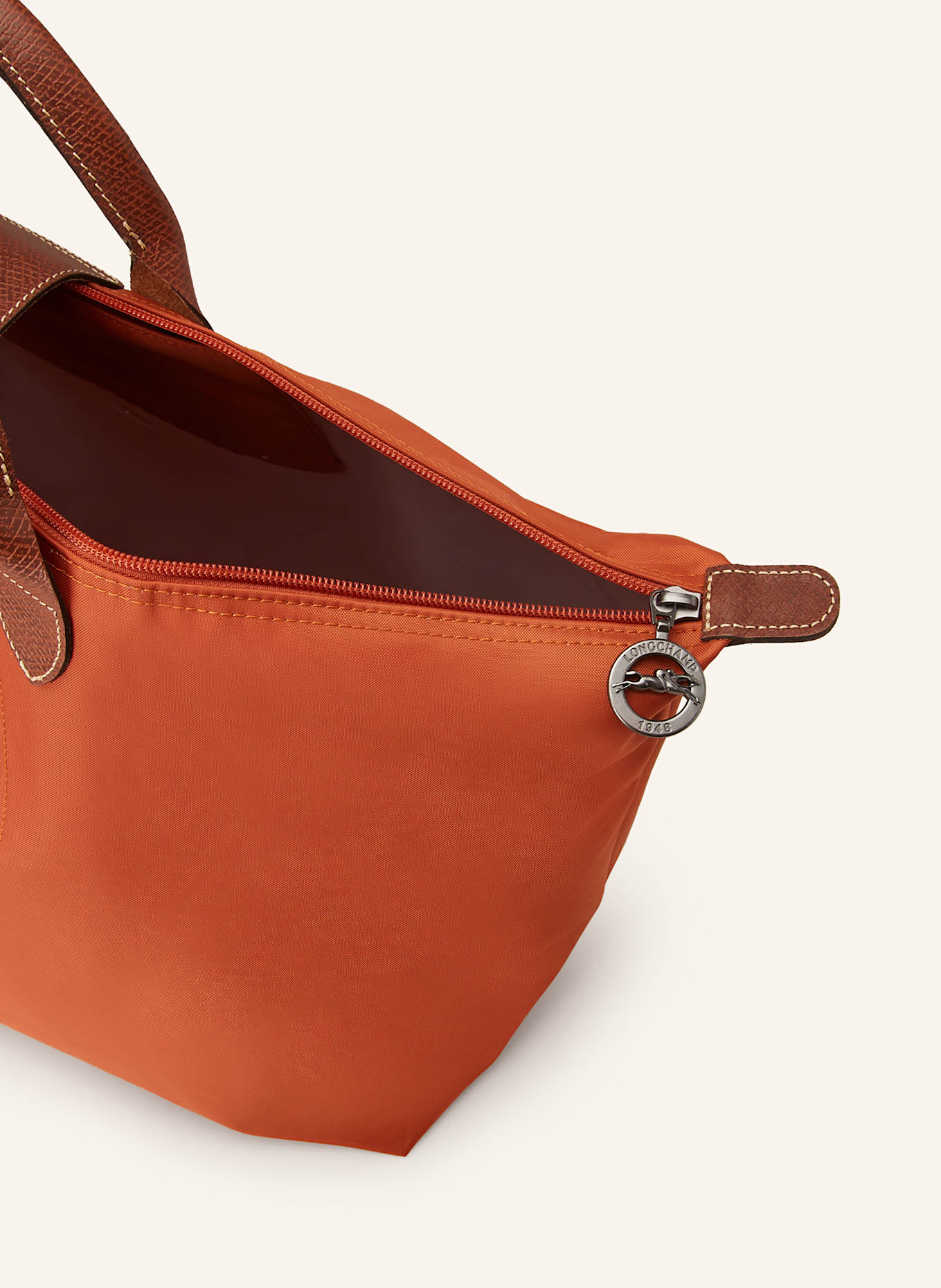 LONGCHAMP Shopper LE PLIAGE LARGE: DUNKELORANGE