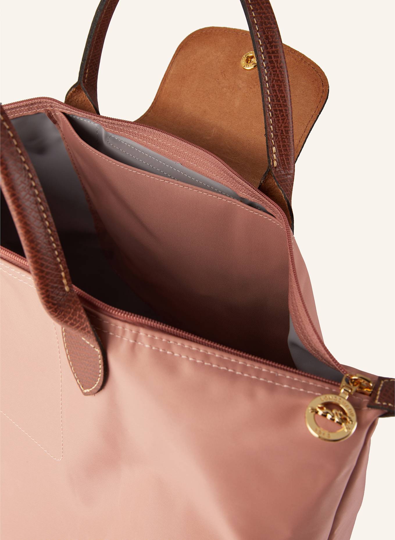 LONGCHAMP Handtasche LE PLIAGE M: LACHS