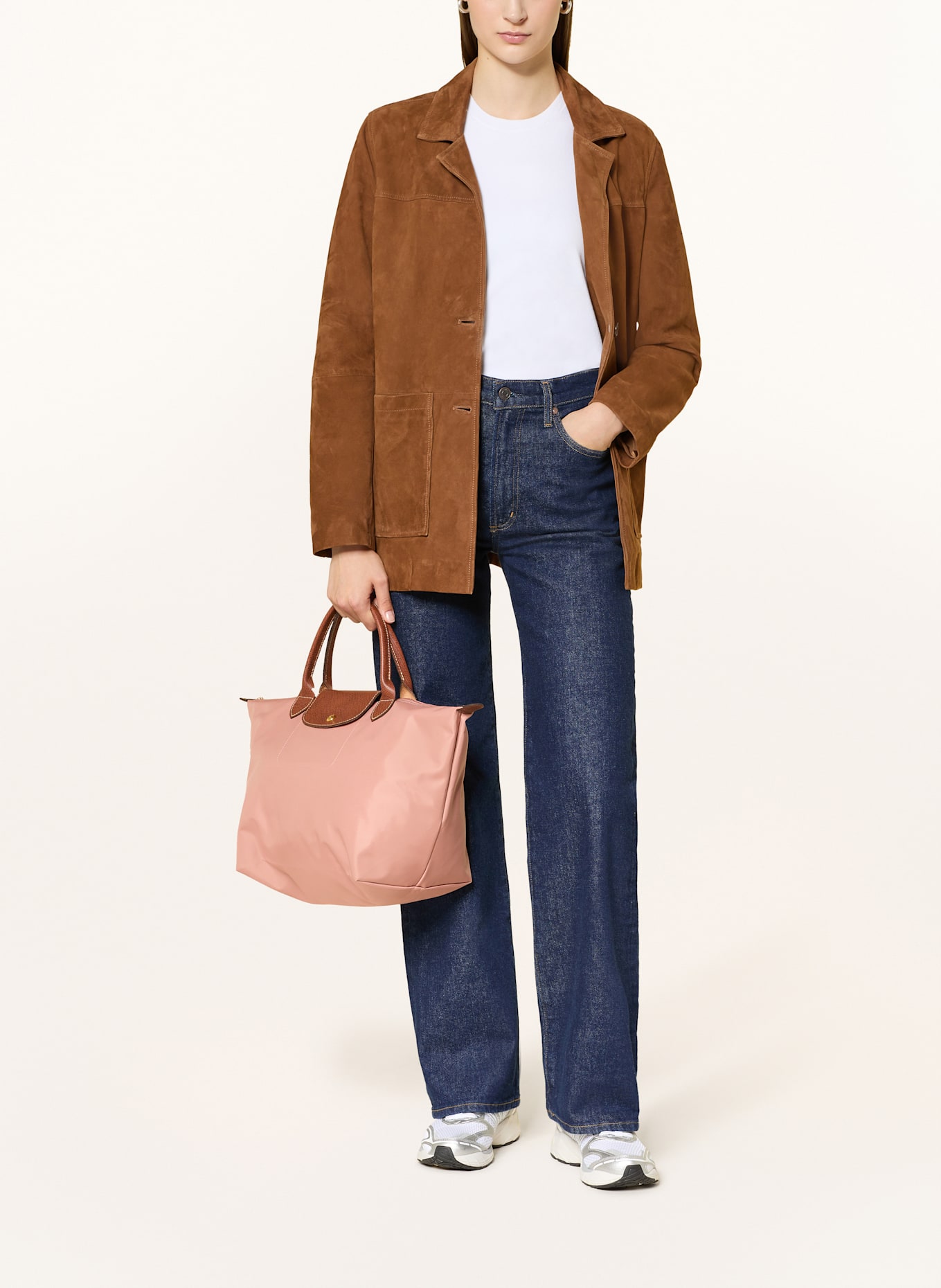 LONGCHAMP Handtasche LE PLIAGE M: LACHS