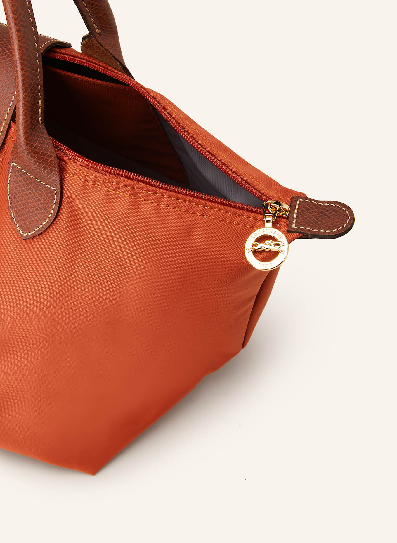 LONGCHAMP Handtasche LE PLIAGE M: DUNKELORANGE