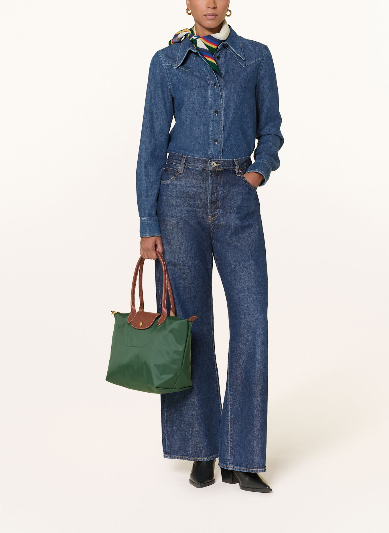 LONGCHAMP Shopper LE PLIAGE M: GRÜN