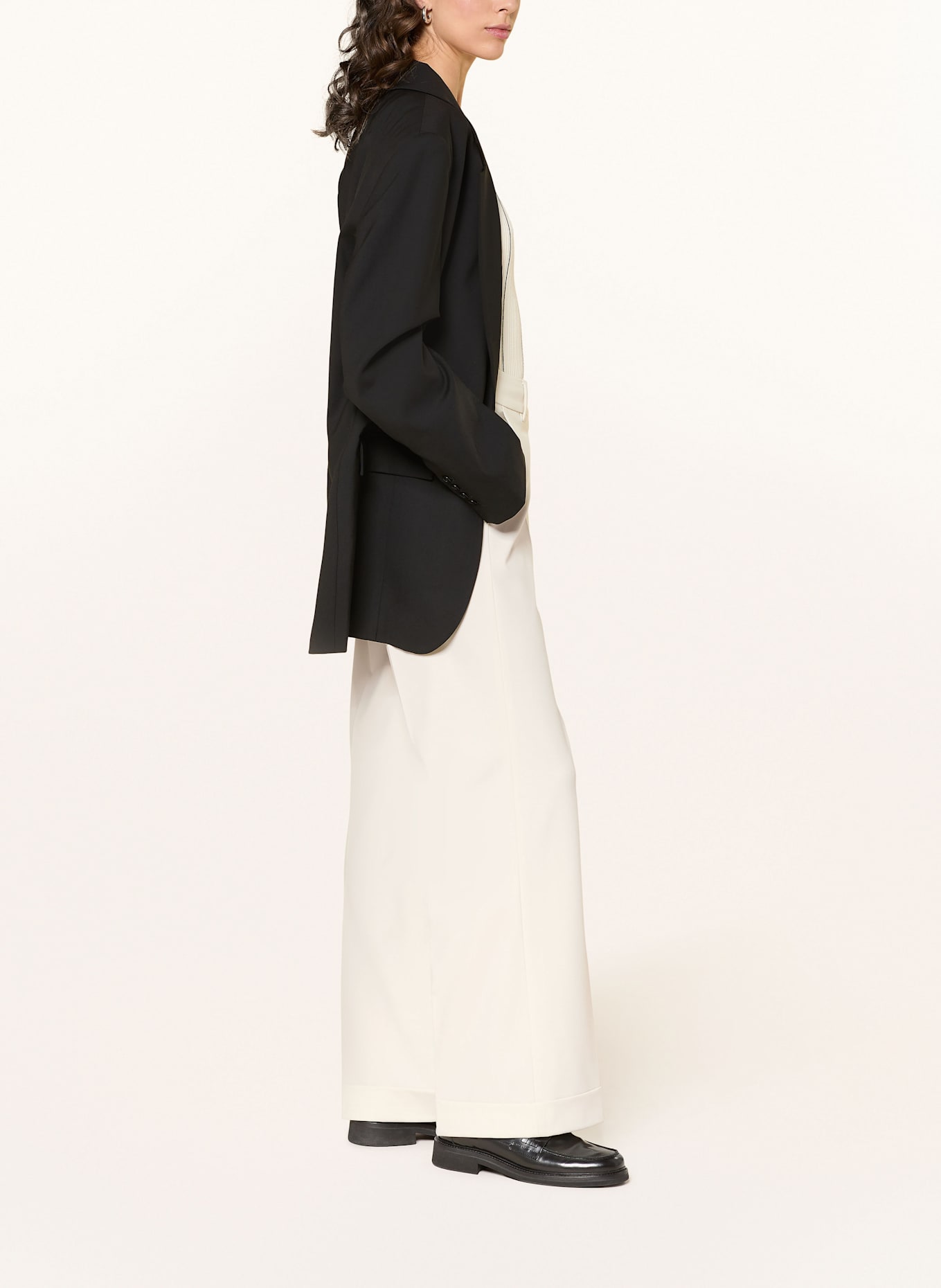 CAMBIO Marlenehose GRACE: ECRU