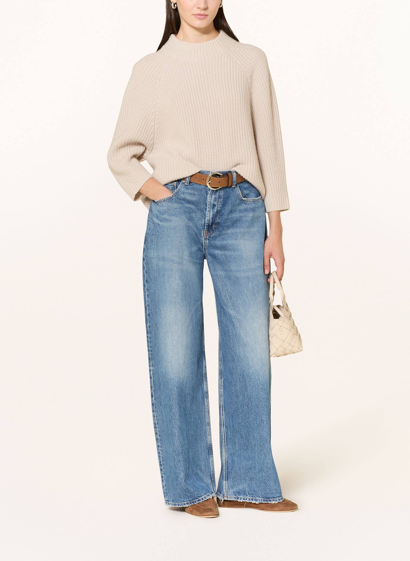 lilienfels Pullover mit Cashmere: CREME