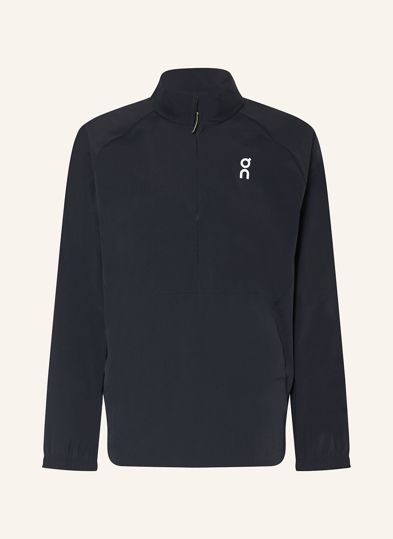 On Kurtka ALL DAY 1/2 ZIP: CZARNY