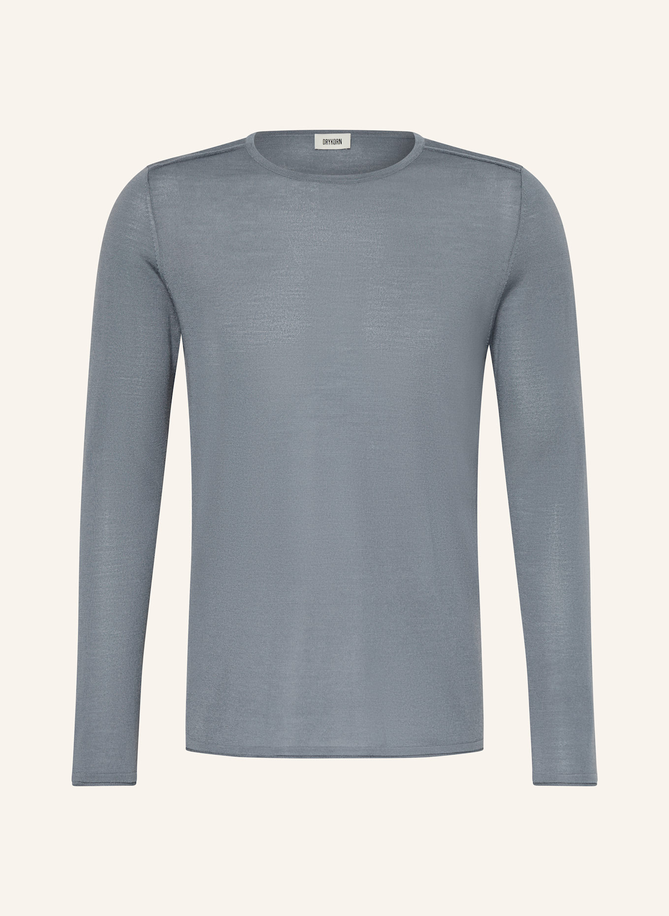 DRYKORN Pullover RIKONO: BLAUGRAU