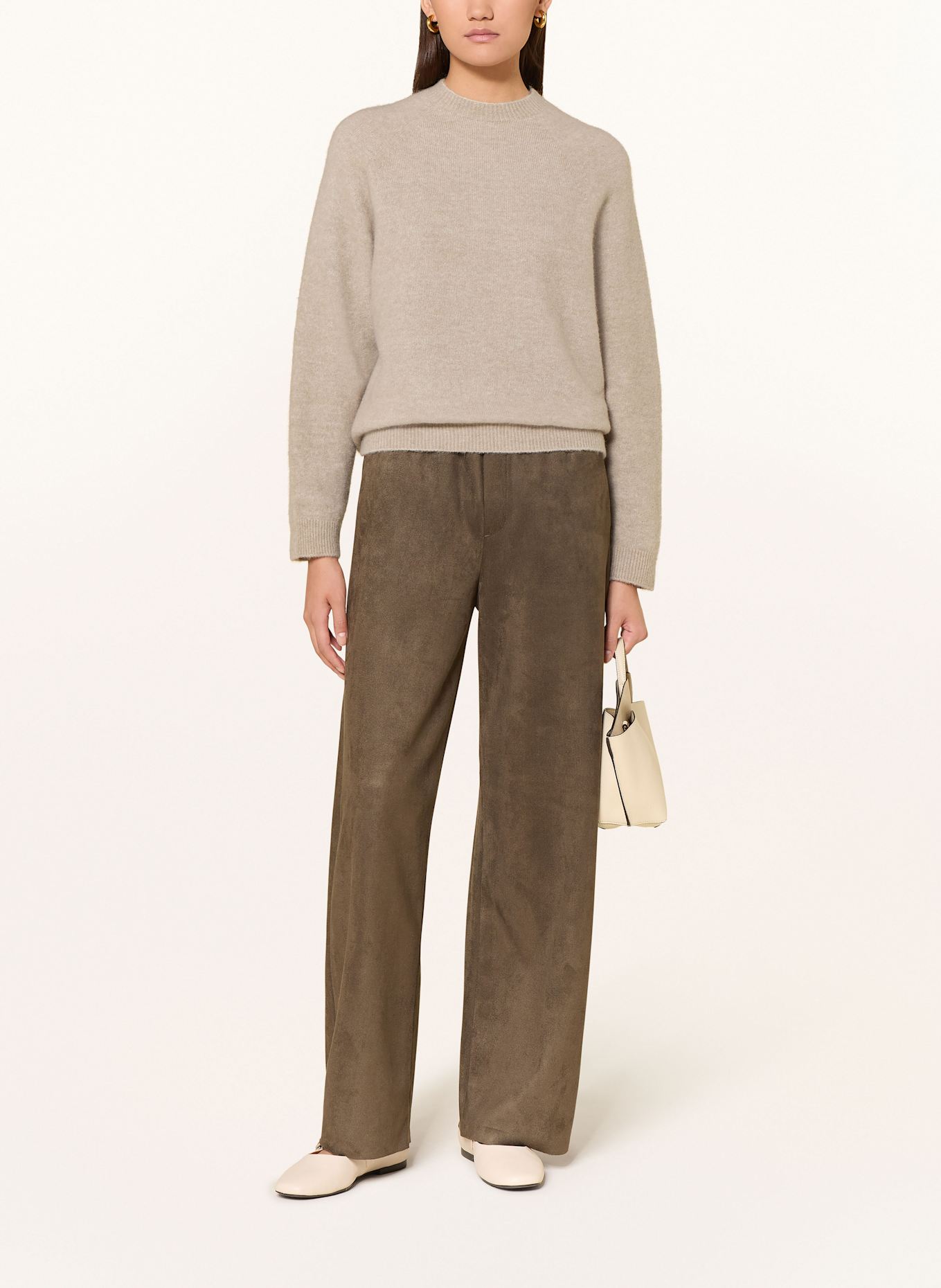 DRYKORN Pullover PEMIRI mit Alpaka: BEIGE